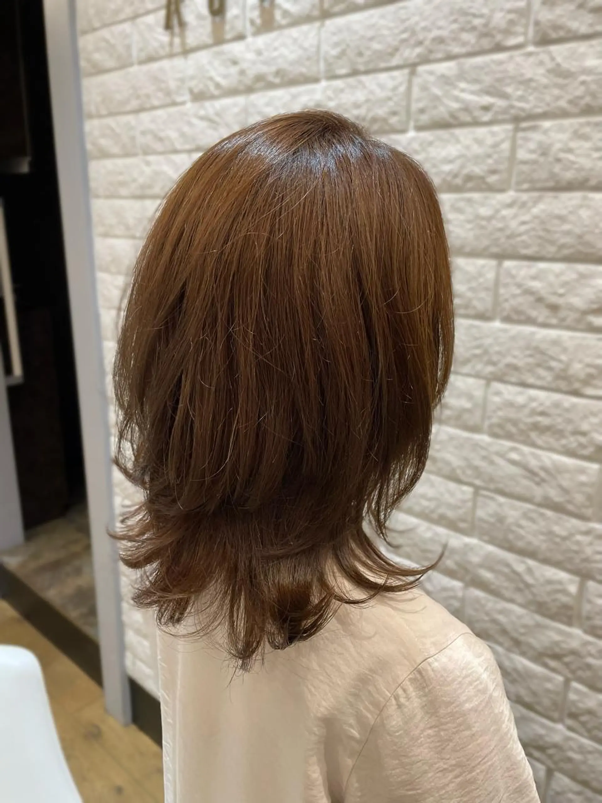 ミディアム カラー カット ヘアカラー ヘッドスパ ヘッドスパ 山本🌻のヘアスタイル