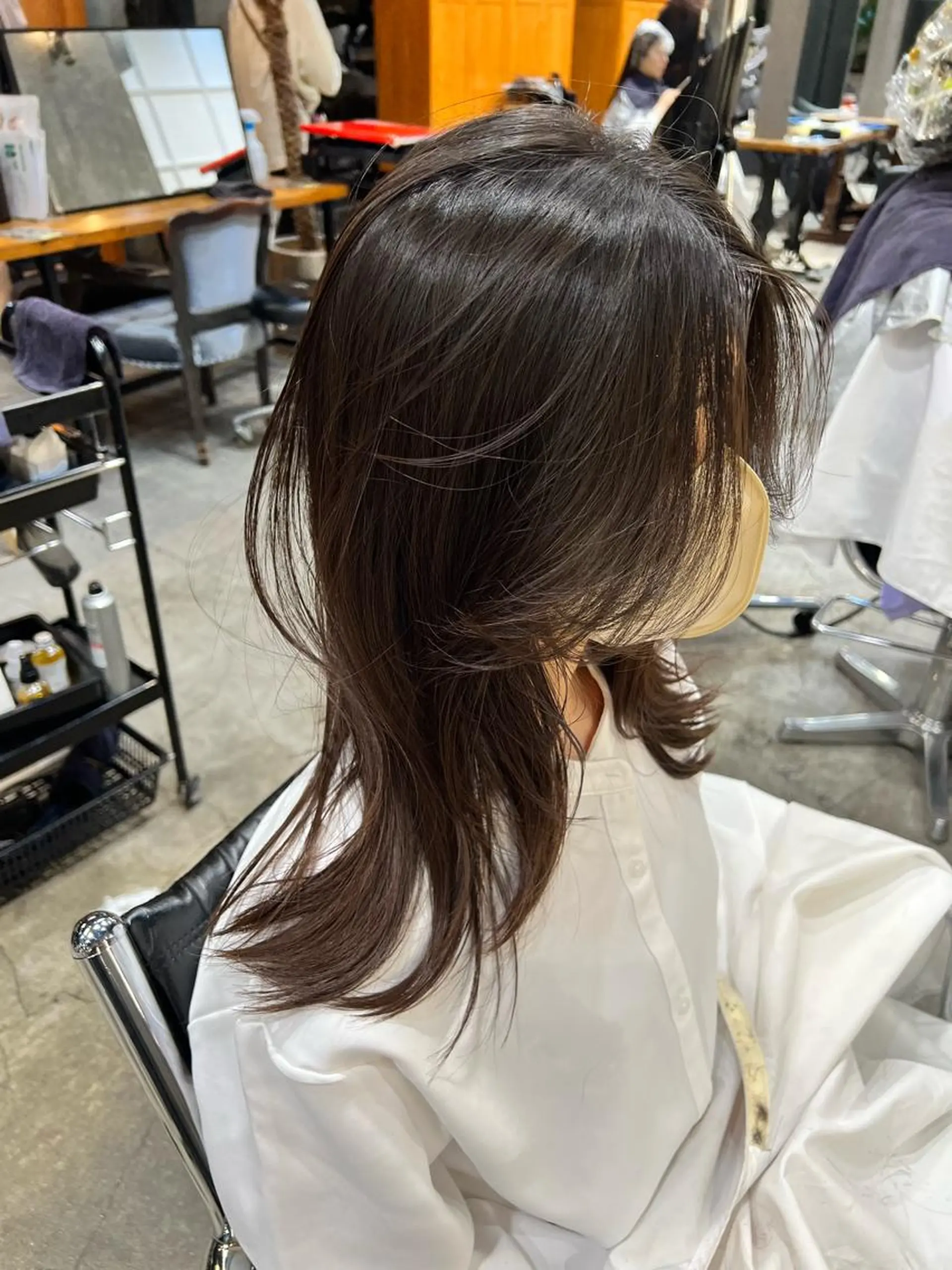 ロング カラー haco＋所属・圧倒的デザイン力 店長🎨RENAのヘアスタイル