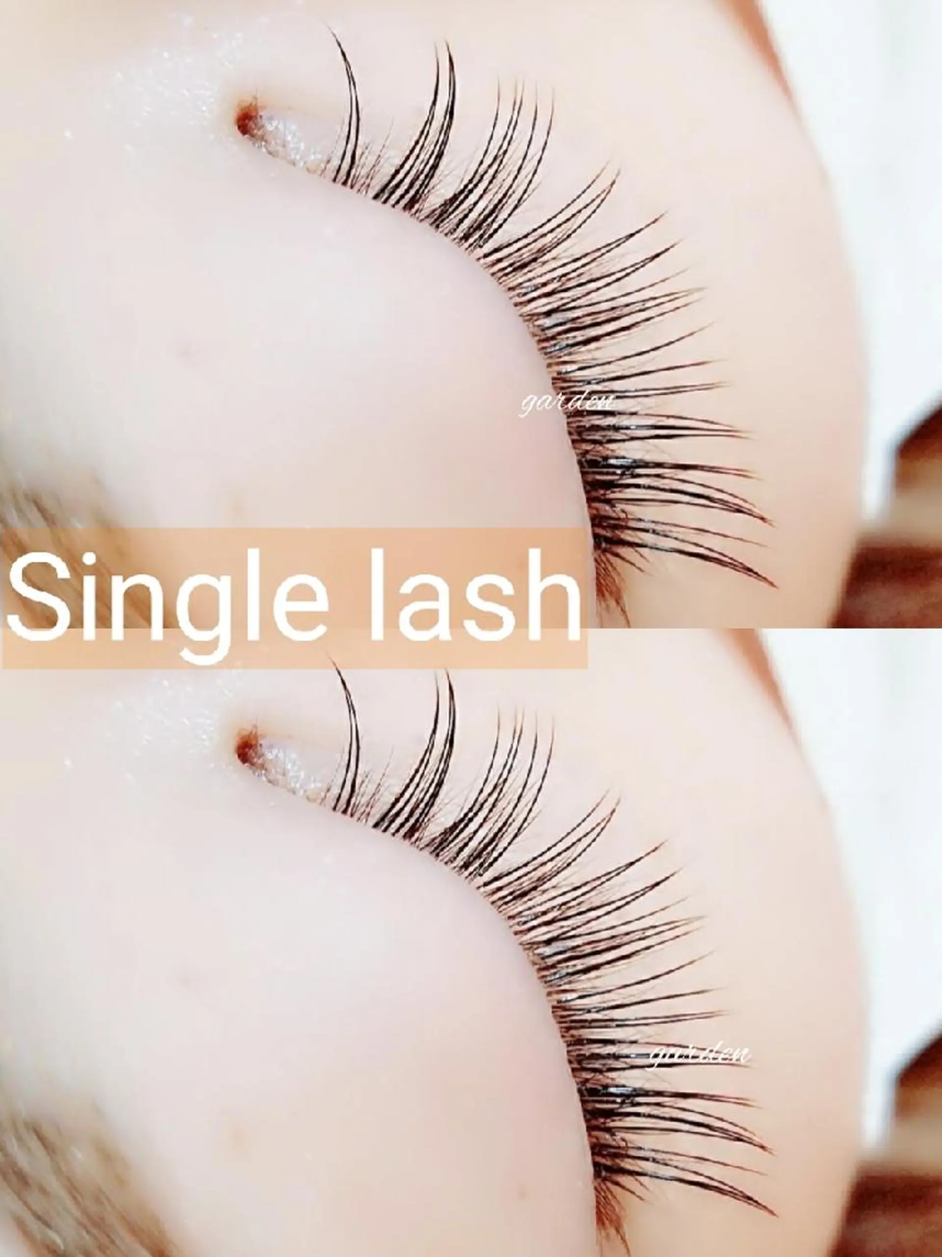 マツエク・マツパ GARDEN 鹿沼店　のマツエク・マツパデザイン