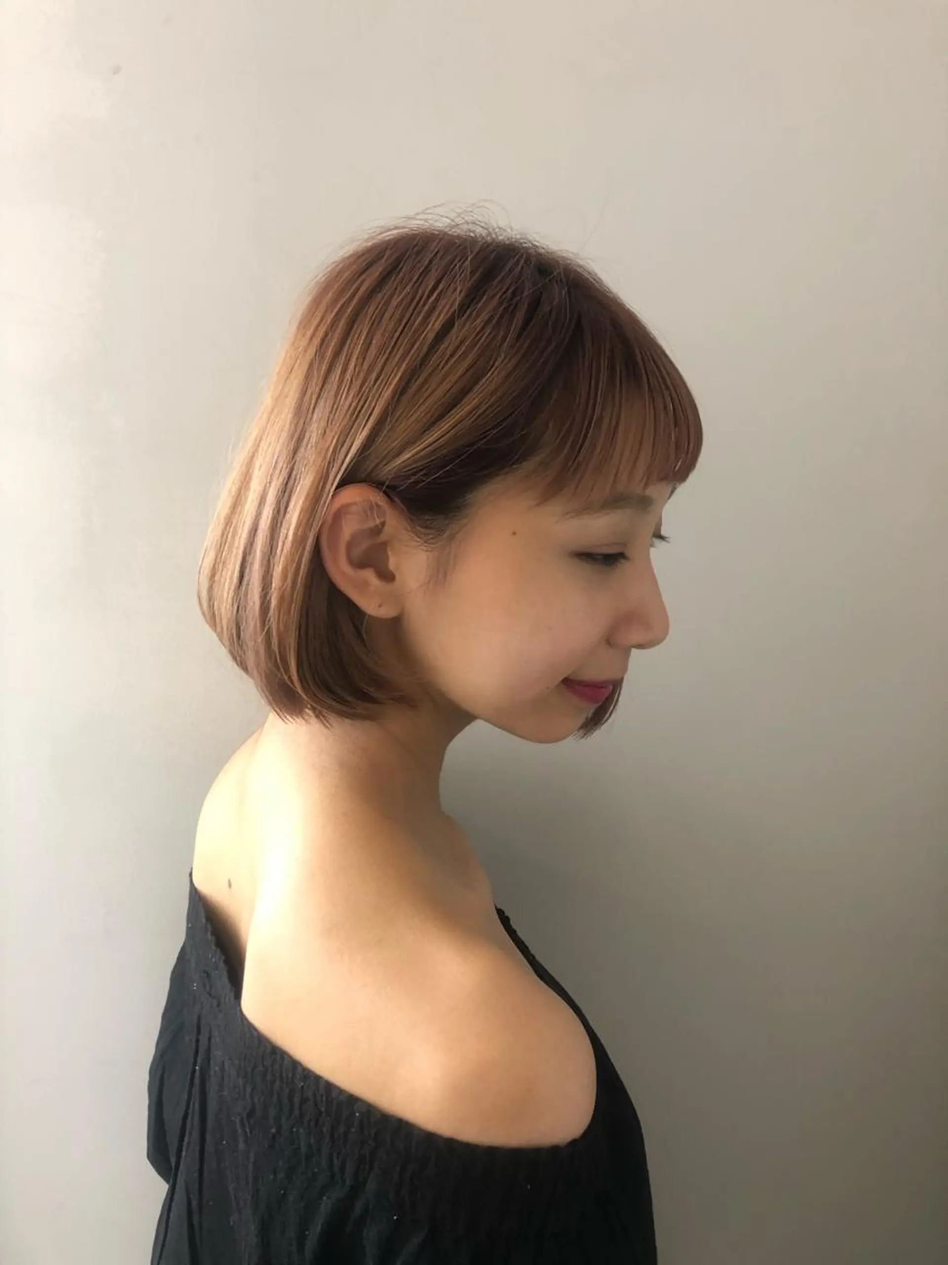 ショート ボブ 大人上品くびれヘア 瀬野隼也のヘアスタイル