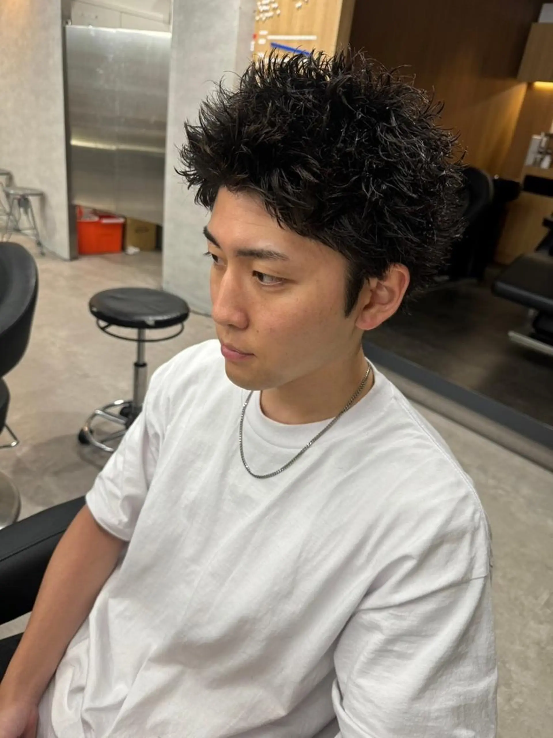 カラー メンズ専門美容室 💠BLUCK横浜のヘアスタイル