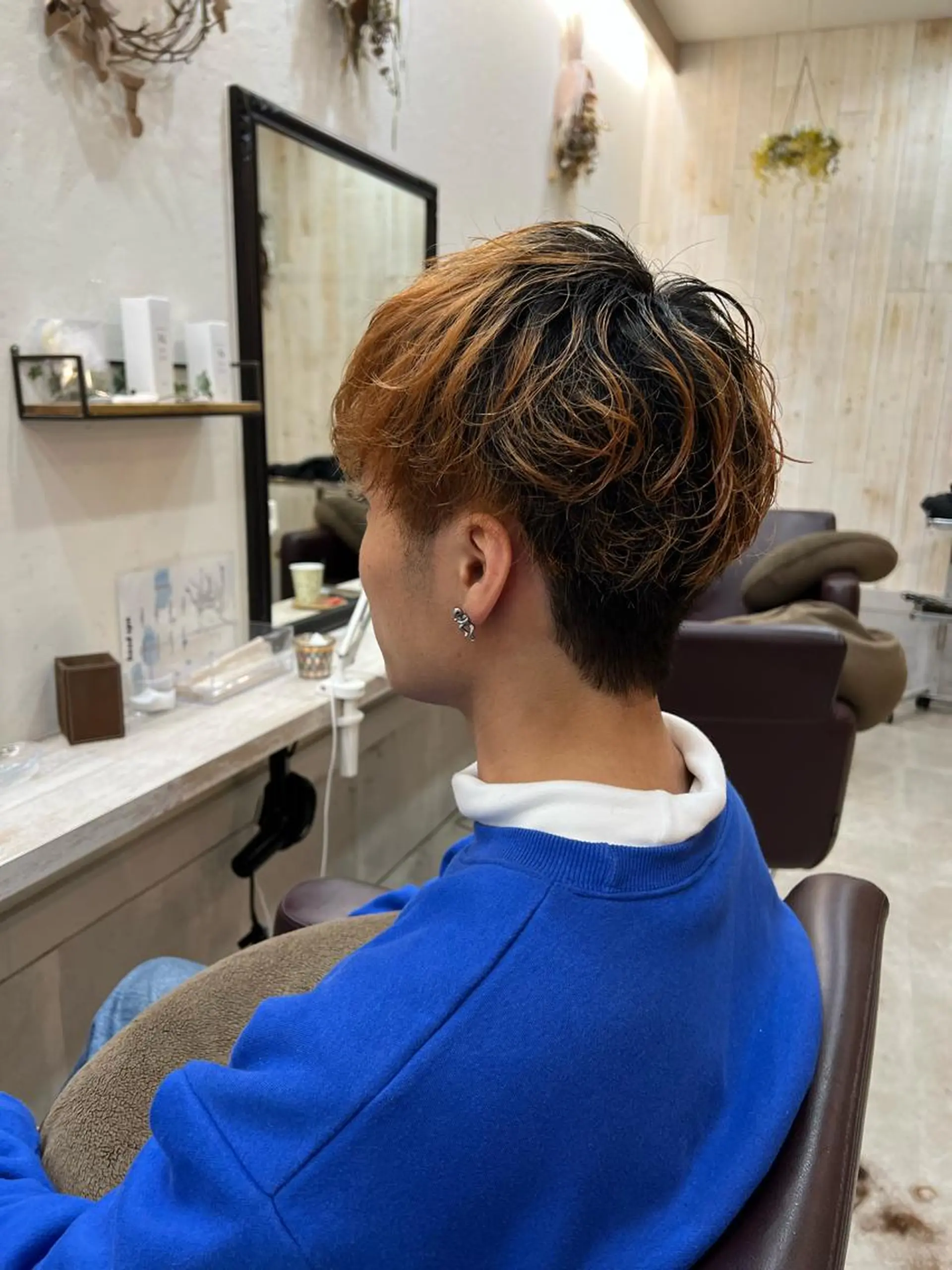 ショート メンズ 🌱ブリーチカラー しばただいき🌱のヘアスタイル