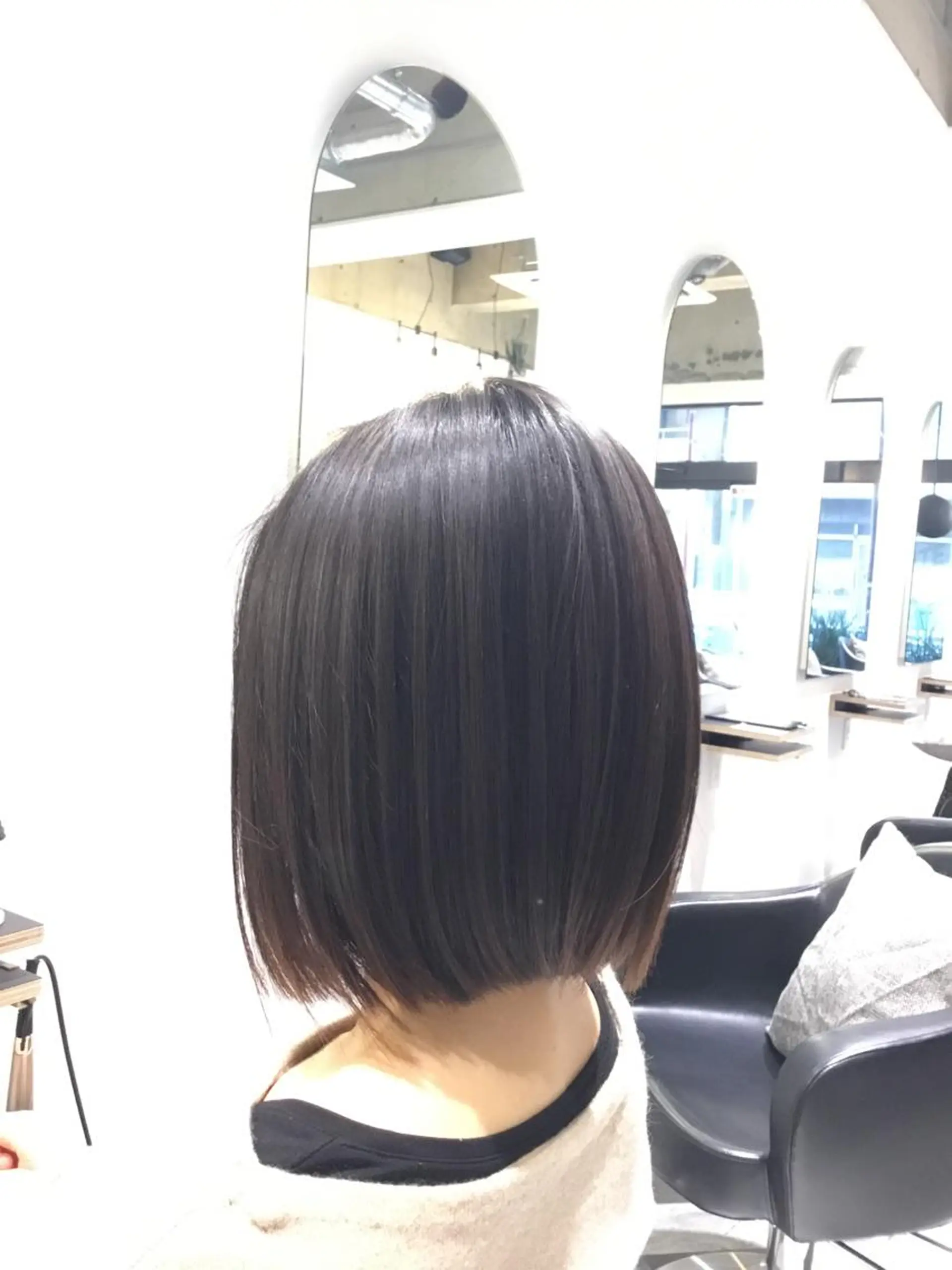 ミディアム ヘアカラー トリートメント ヘッドスパ ✨あなたのお悩み解消 美容師✨TOMOKAのヘアスタイル