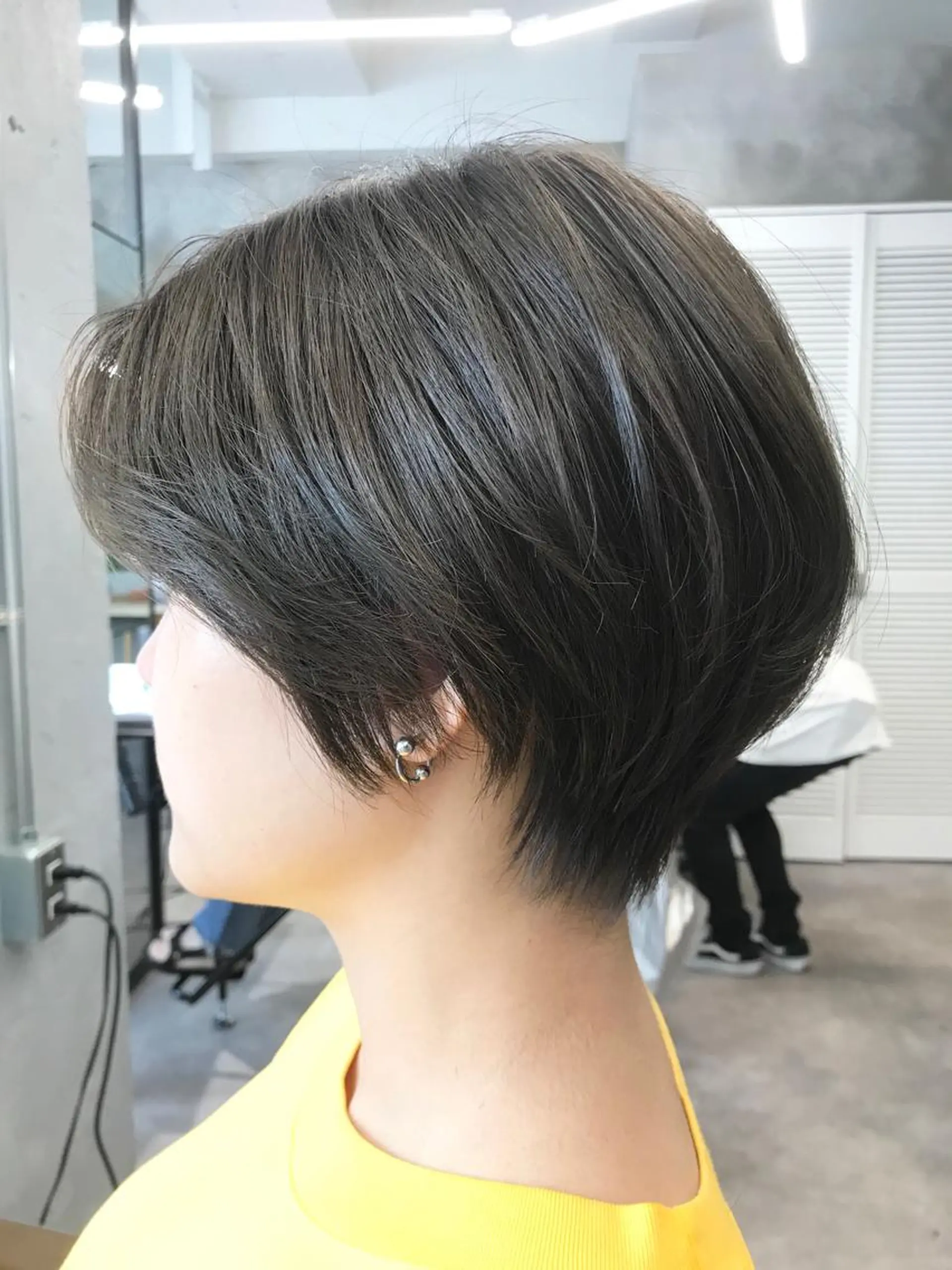 ショート ハンサムショート ショートヘア カット ヘアカラー 色気レイヤー& ショートはお任せ🌟のヘアスタイル