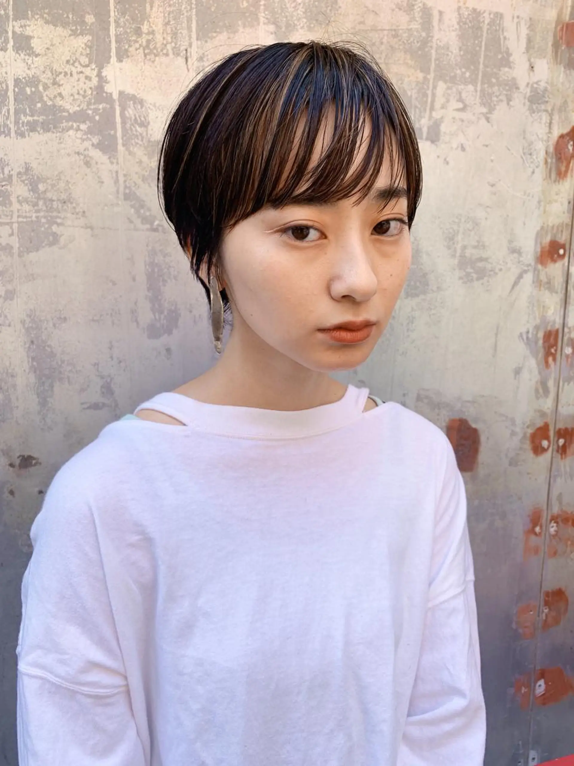 ショート カラー ハイライトカラー ハイライト ショートヘア カット ヘアカラー トリートメント ヘアセット ブリーチカラーNo. 1🌈 RYOGAのヘアスタイル