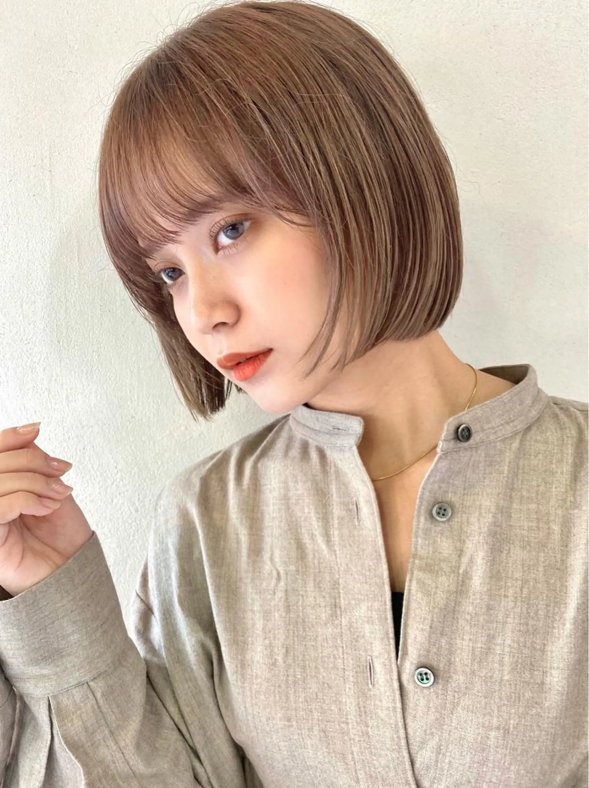 ショート カット ヘアカラー トリートメント レイヤー/メンズ 竹田凪儀のヘアスタイル