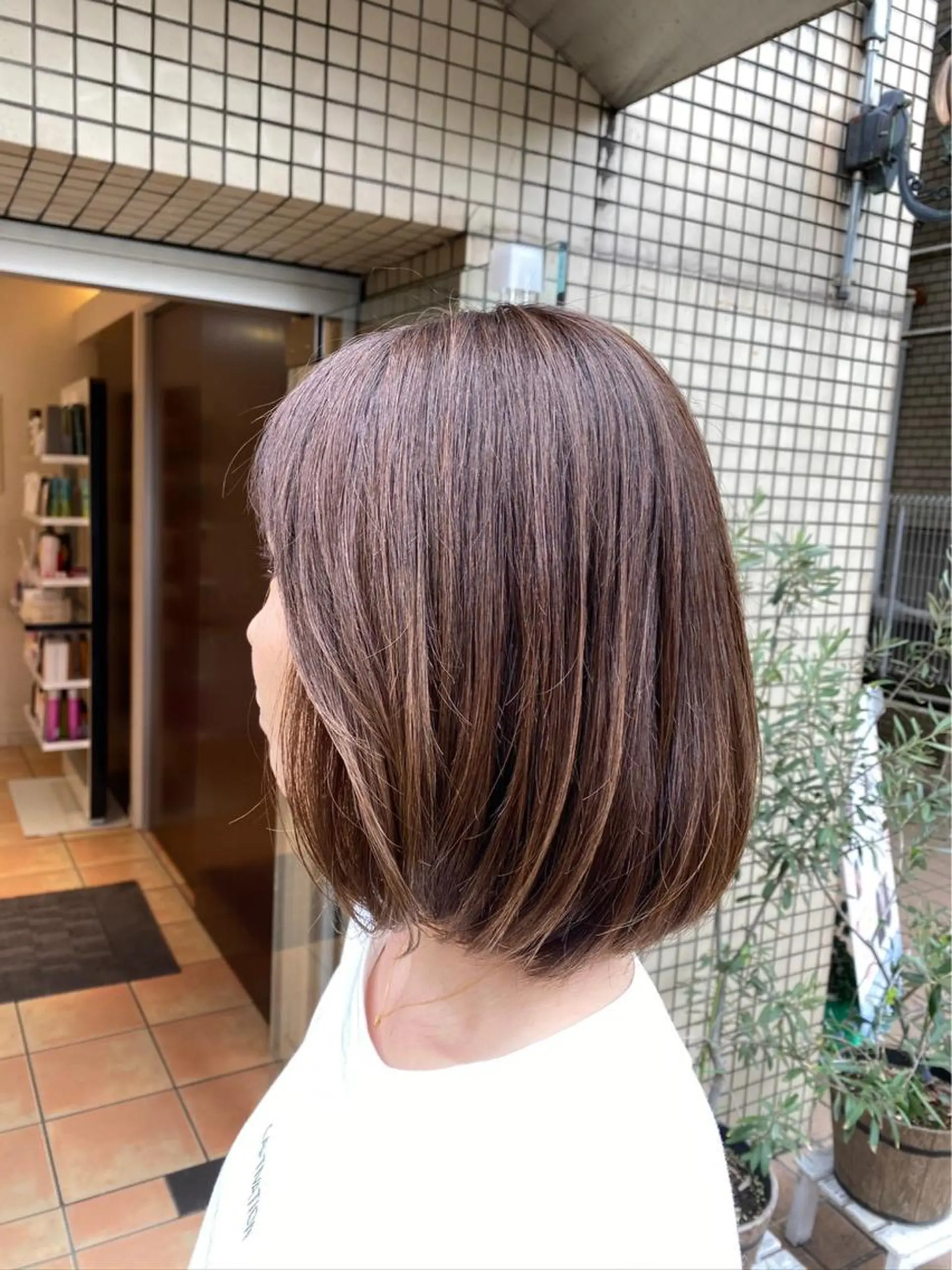 ミディアム カット ヘアカラー トリートメント 大姶良 友輝の眉毛・アイブロウイメージ