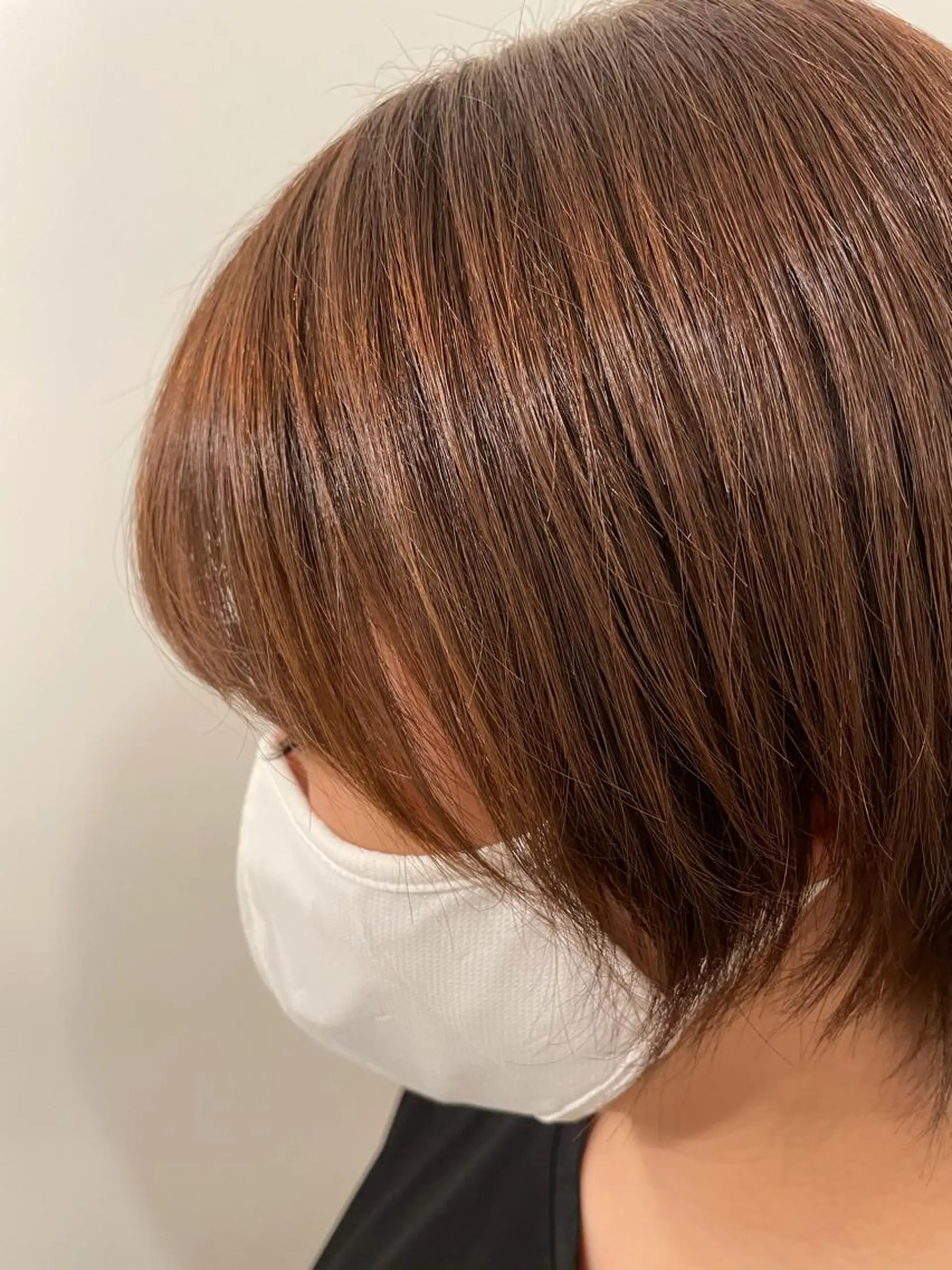 ショート パーマ 縮毛矯正 岬 弘人のヘアスタイル