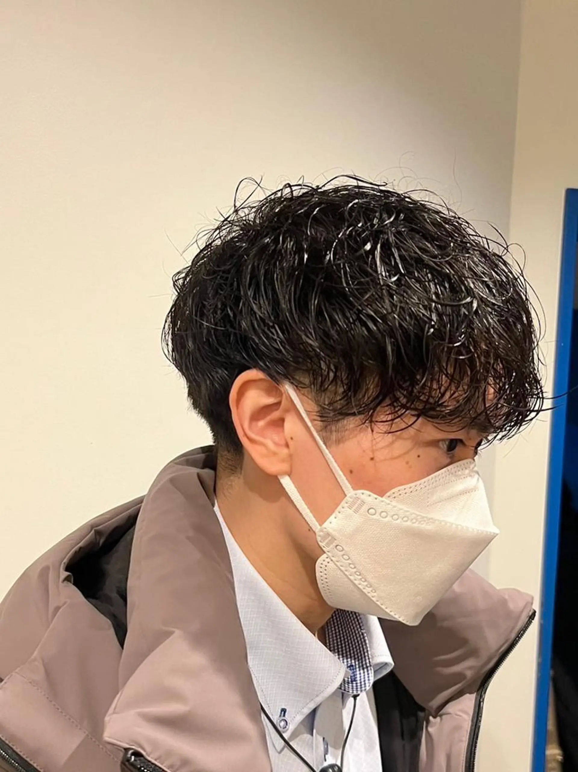 ミディアム パーマ mio/⭐︎ ブリーチ指名No.1のヘアスタイル