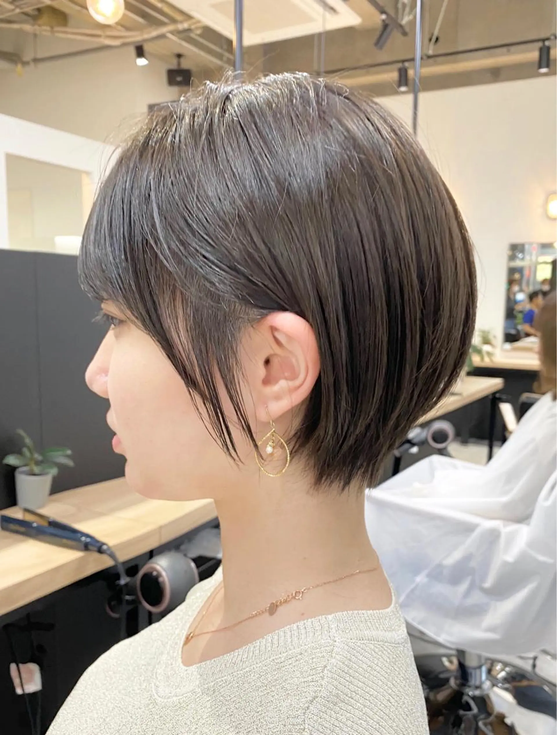 セミロング カラー ヘアアレンジ giinii所属・横浜似合わせカット No.1☆渋谷良太のヘアスタイル