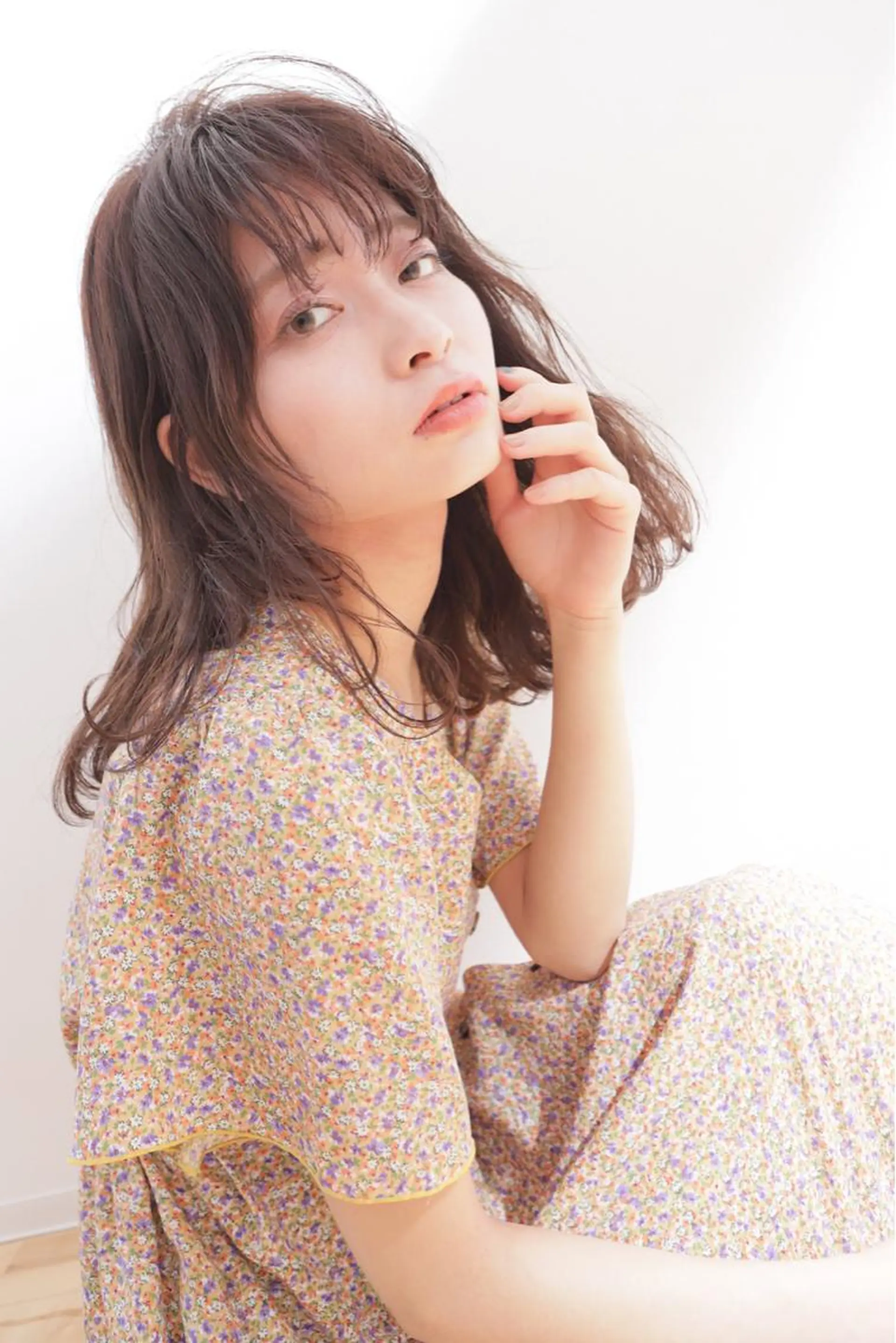 ミディアム ヘアカラー トリートメント Chouette .ukaのマツエク・マツパデザイン