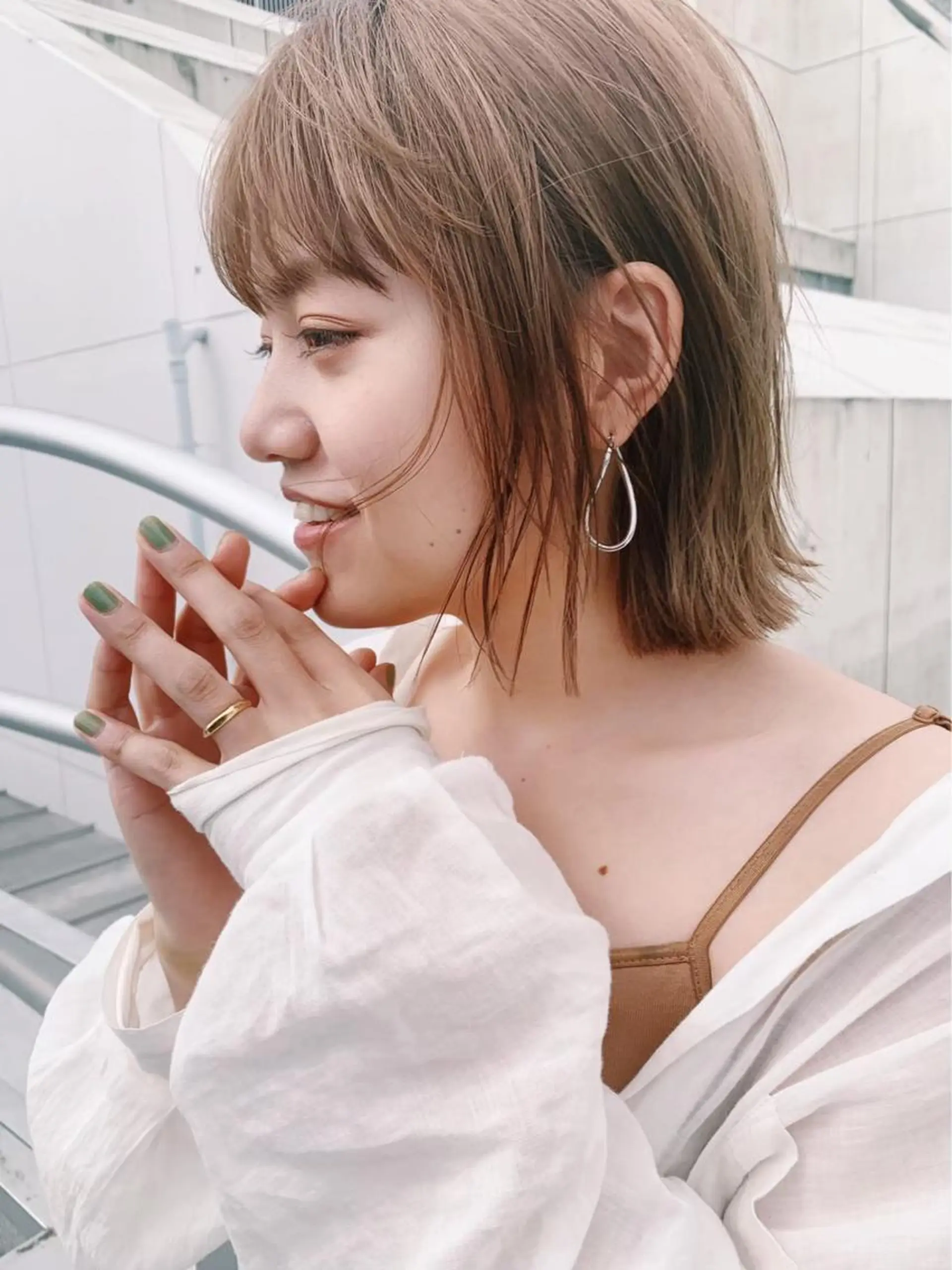 ショート カラー ブリーチダブルカラー 【koide】のヘアスタイル