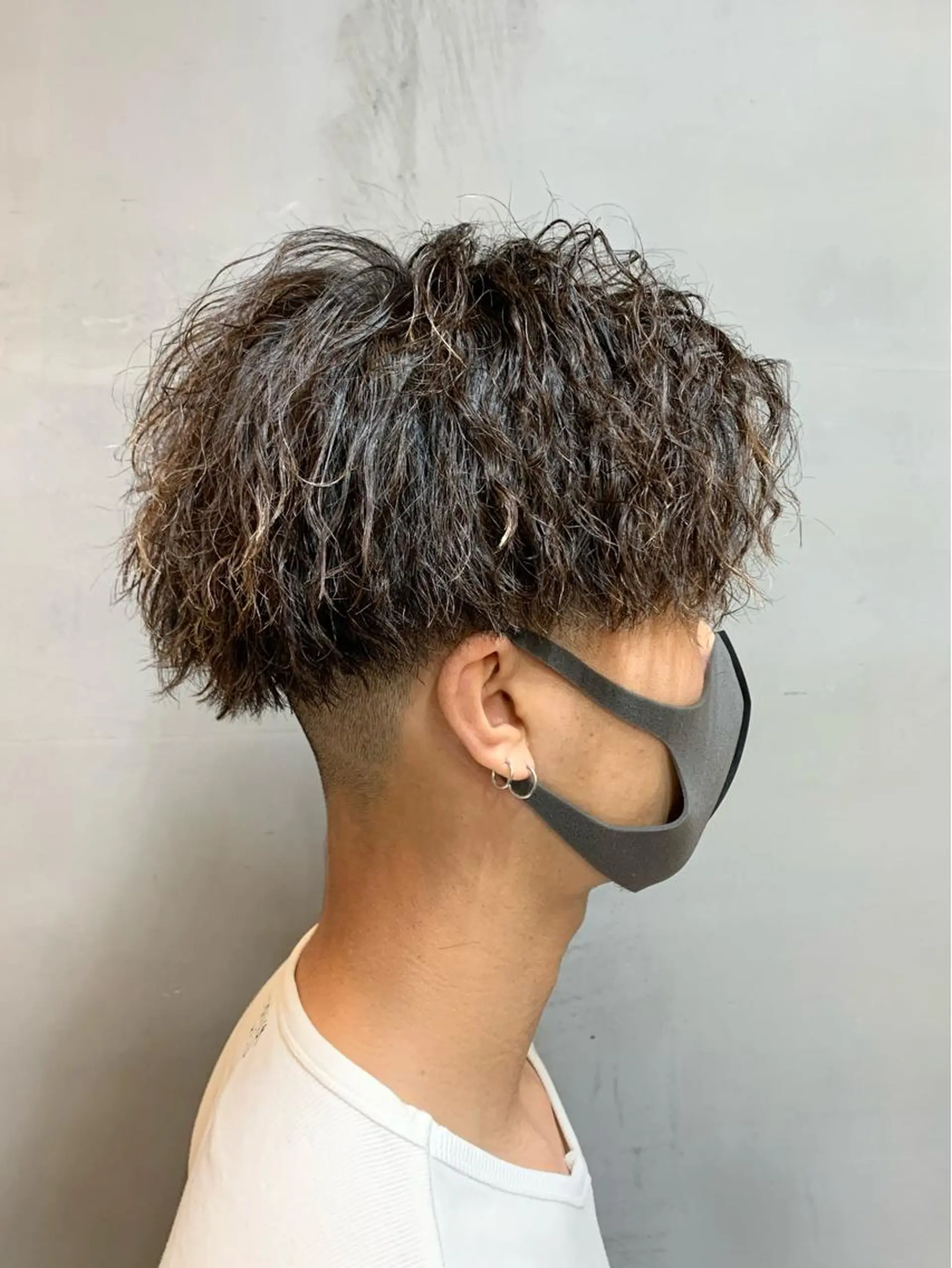 ミディアム カット パーマ 山口 JUNPEIのヘアスタイル