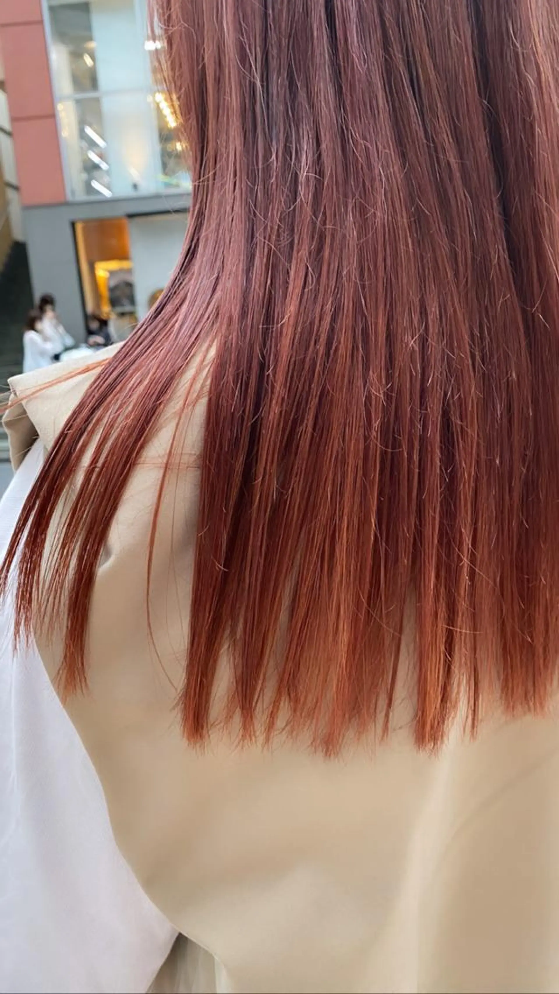 ロング カラー タカノ ノゾミのヘアスタイル