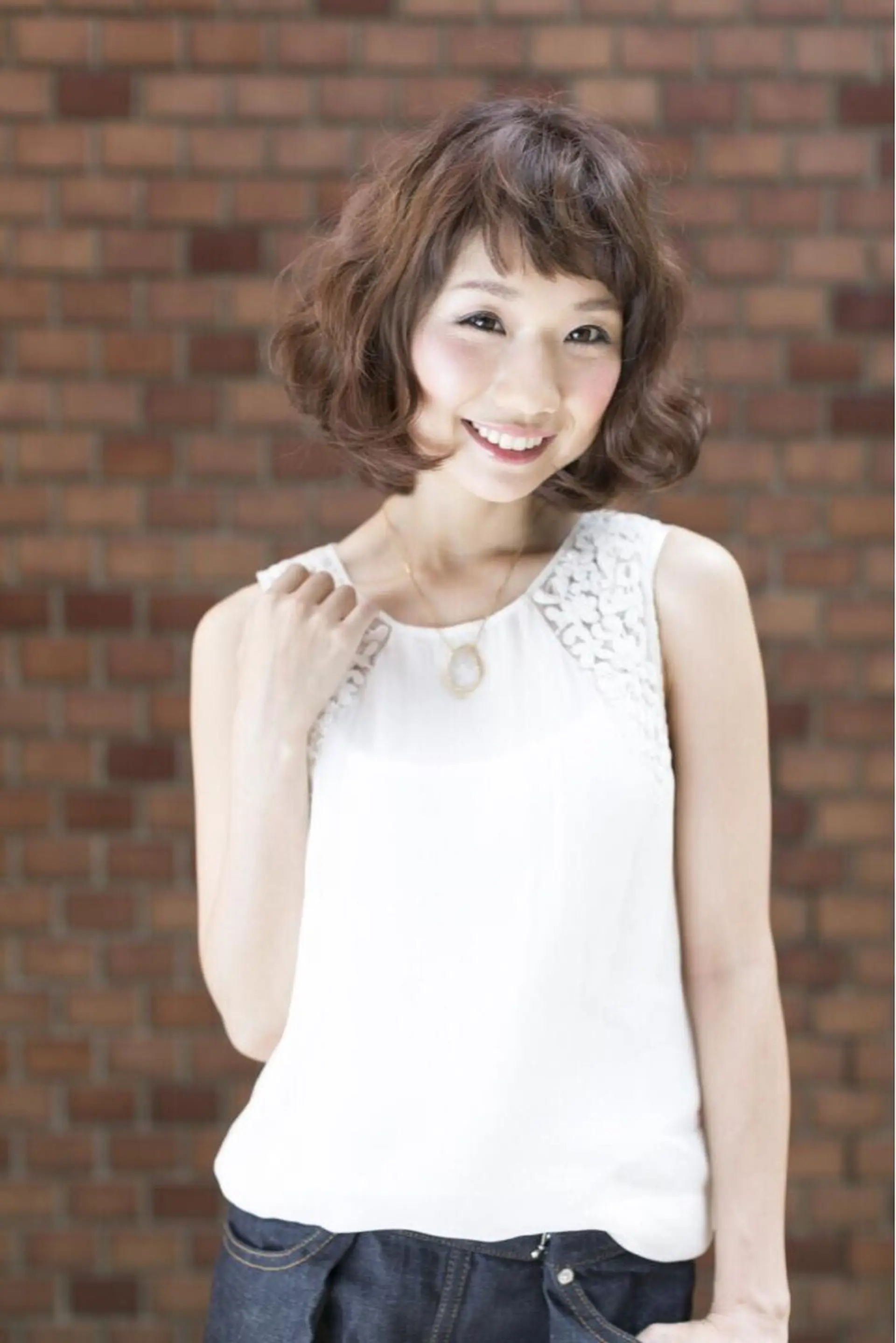 ミディアム カラー パーマ ヘアアレンジ メンズ キッズ ネイル マツエク・マツパ アティリー 西梅田のヘアスタイル