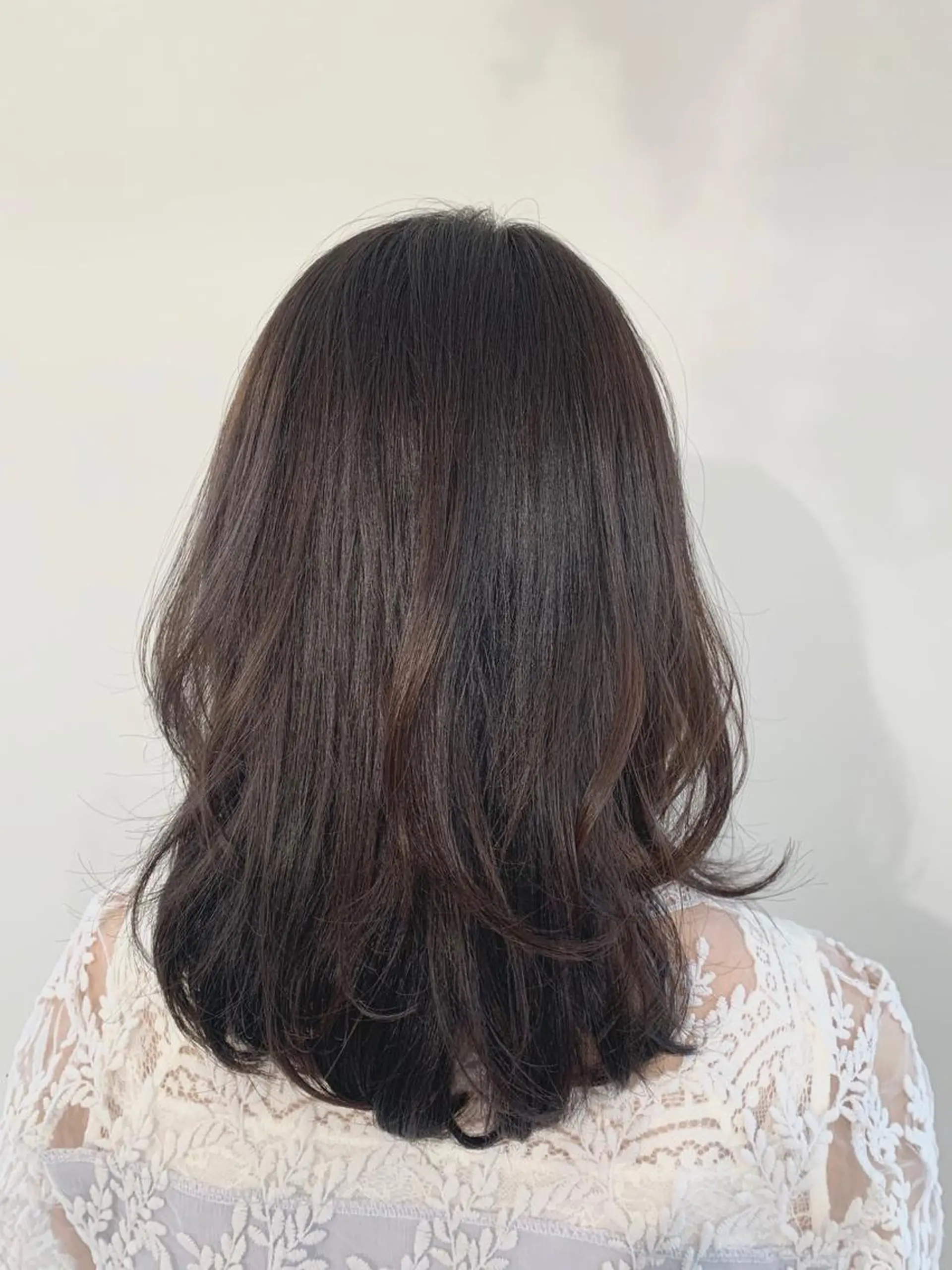 セミロング カラー パーマ ヘアアレンジ カット ヘアカラー トリートメント 加藤 綾華のヘアスタイル