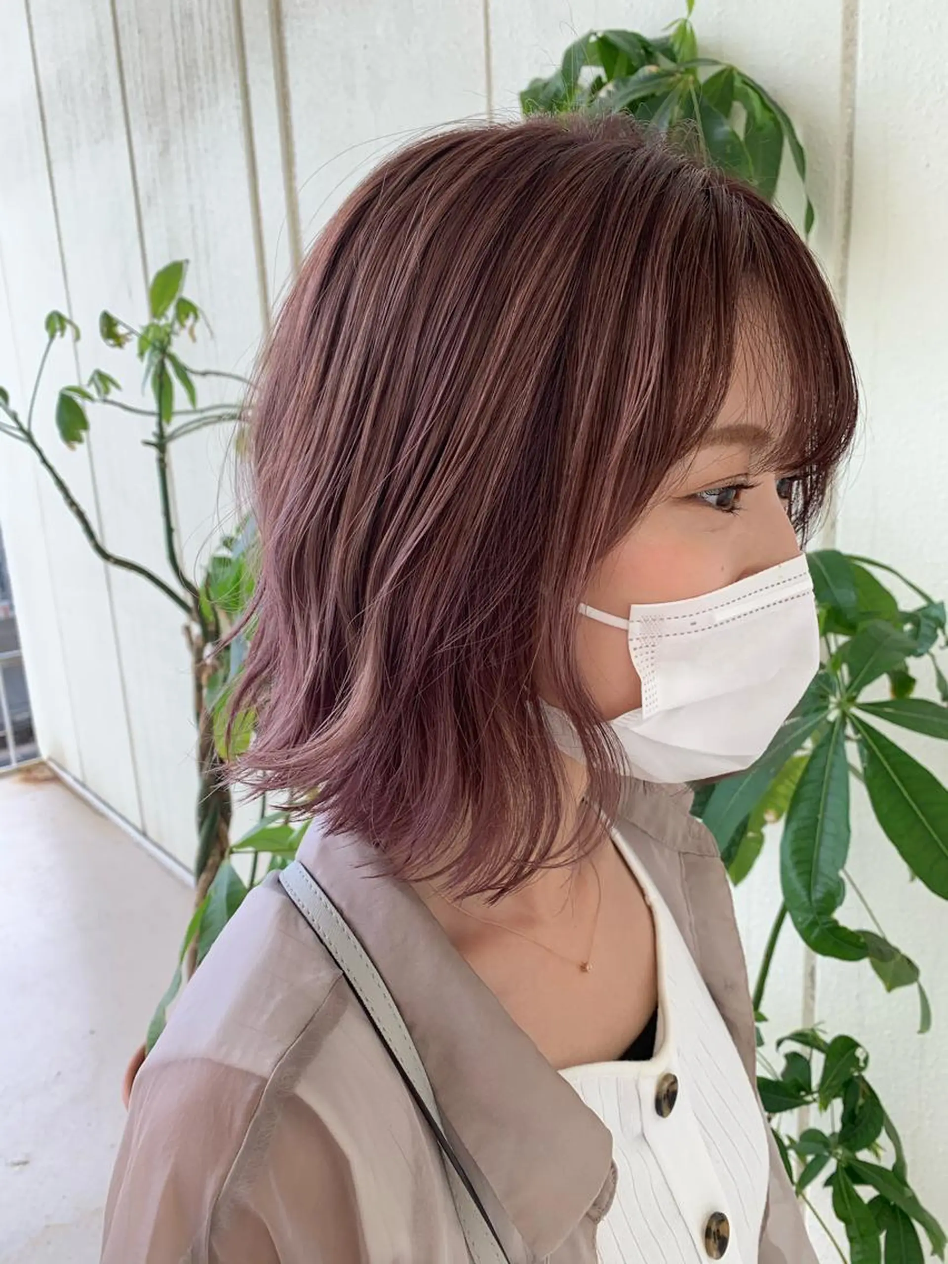 ショート カラー デザインカラー🕊 石井萌のヘアスタイル