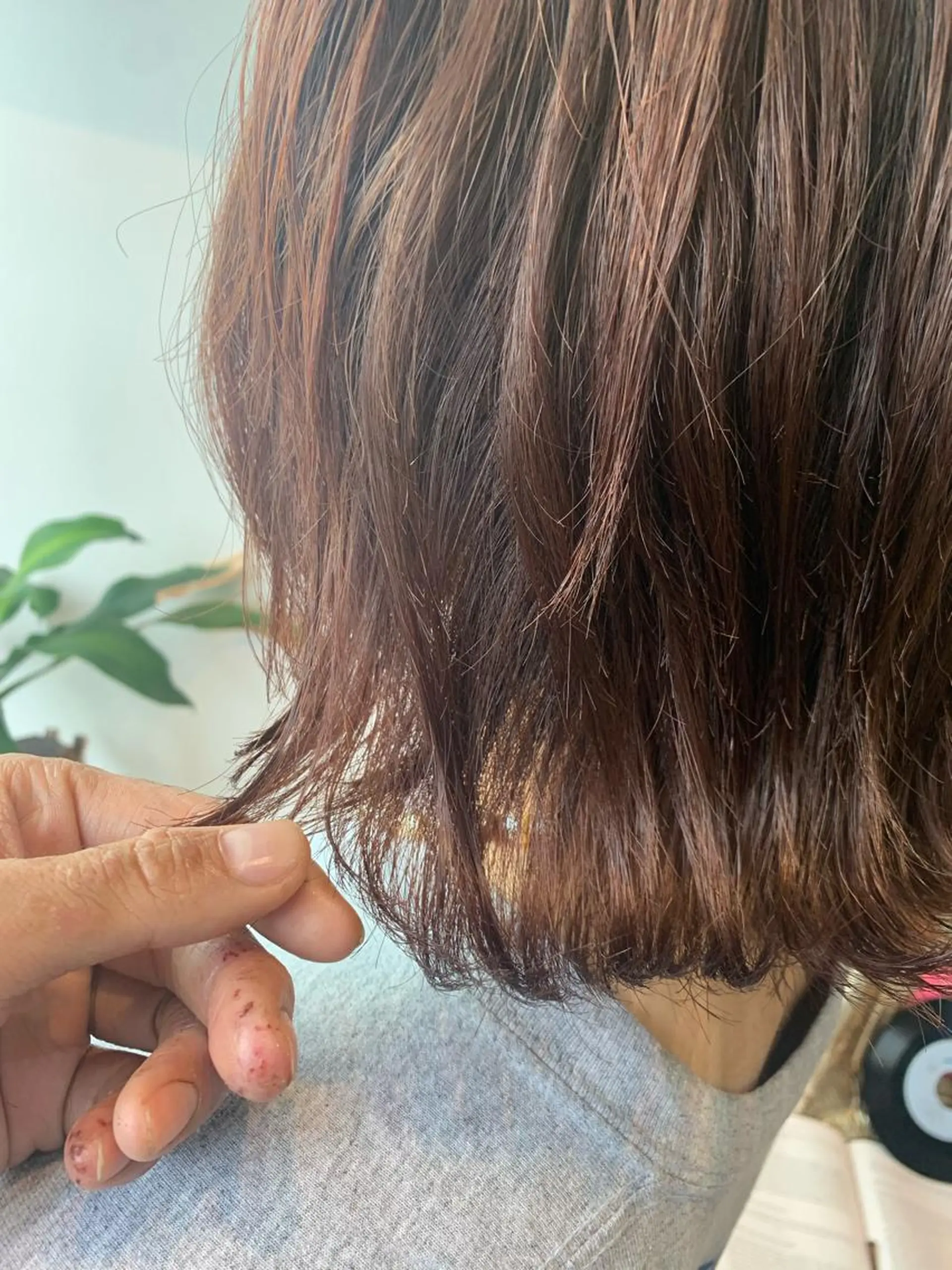 ショート ヘアカラー トリートメント ヘッドスパ ヘアセット 山口 竣也のヘアスタイル