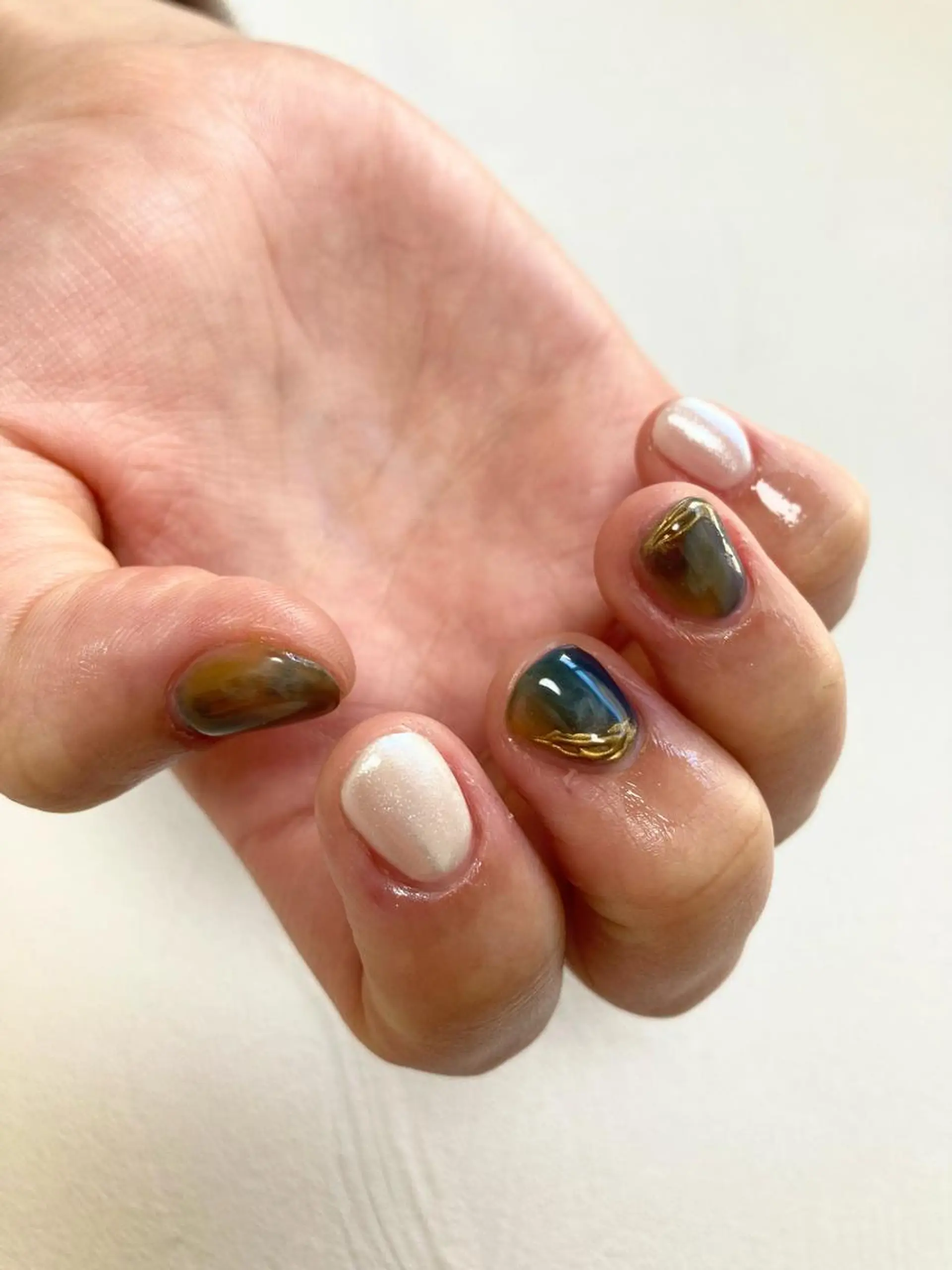 ネイル ニュアンスネイル uinail mariのネイルデザイン