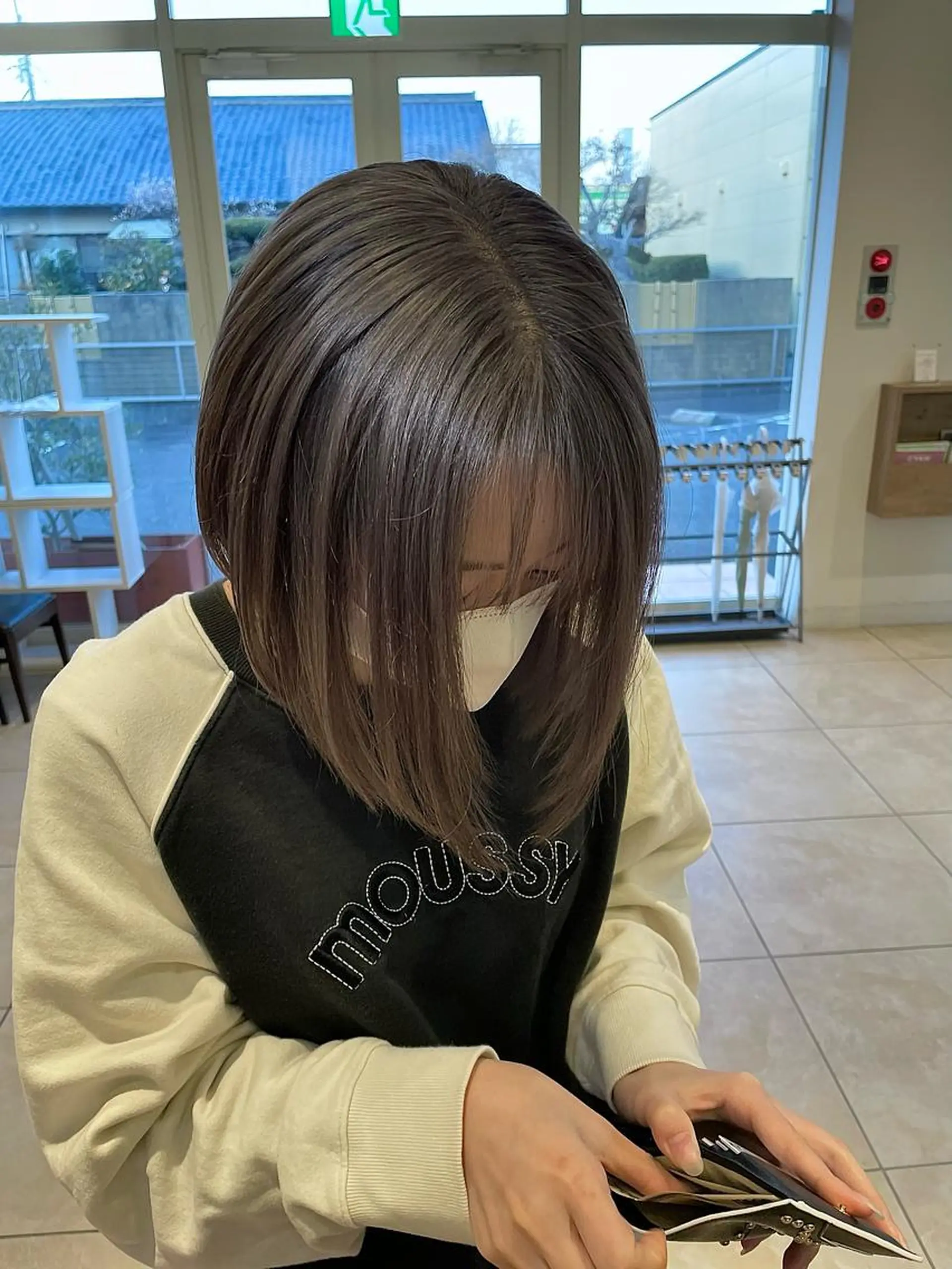 ミディアム カラー ヘアアレンジ カット ヘアカラー トリートメント 7月末まで予約可能/ ヤマモト モエのヘアスタイル