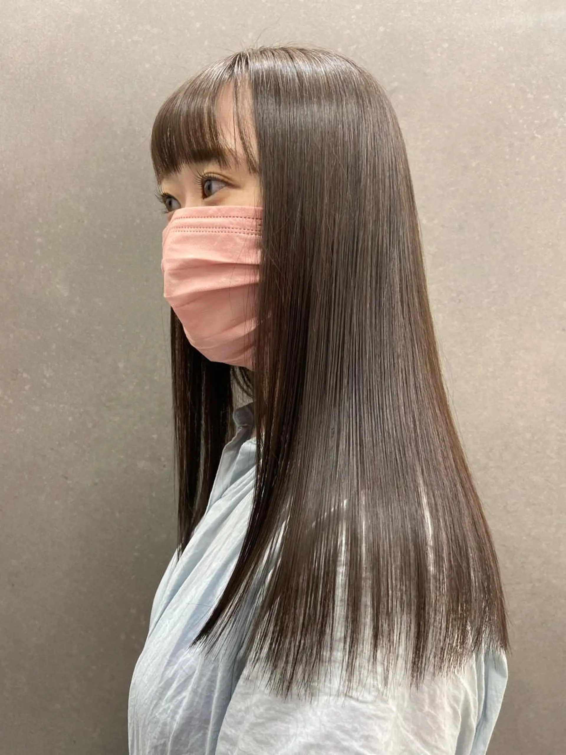 ロング トリートメント ヘアカラー トリートメント 淺谷 美紀のヘアスタイル