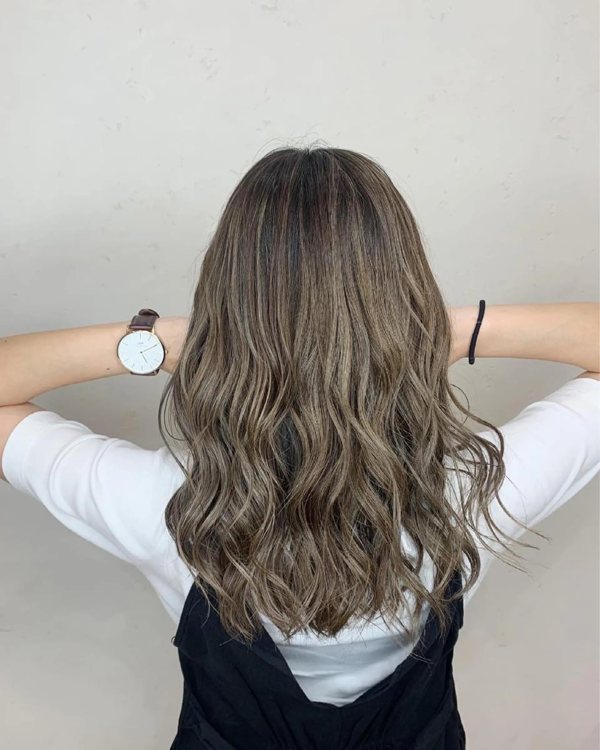 セミロング カラー トリートメント カット ヘアカラー トリートメント オーガニック/白髪 ぼかし/斎藤相慶のヘアスタイル