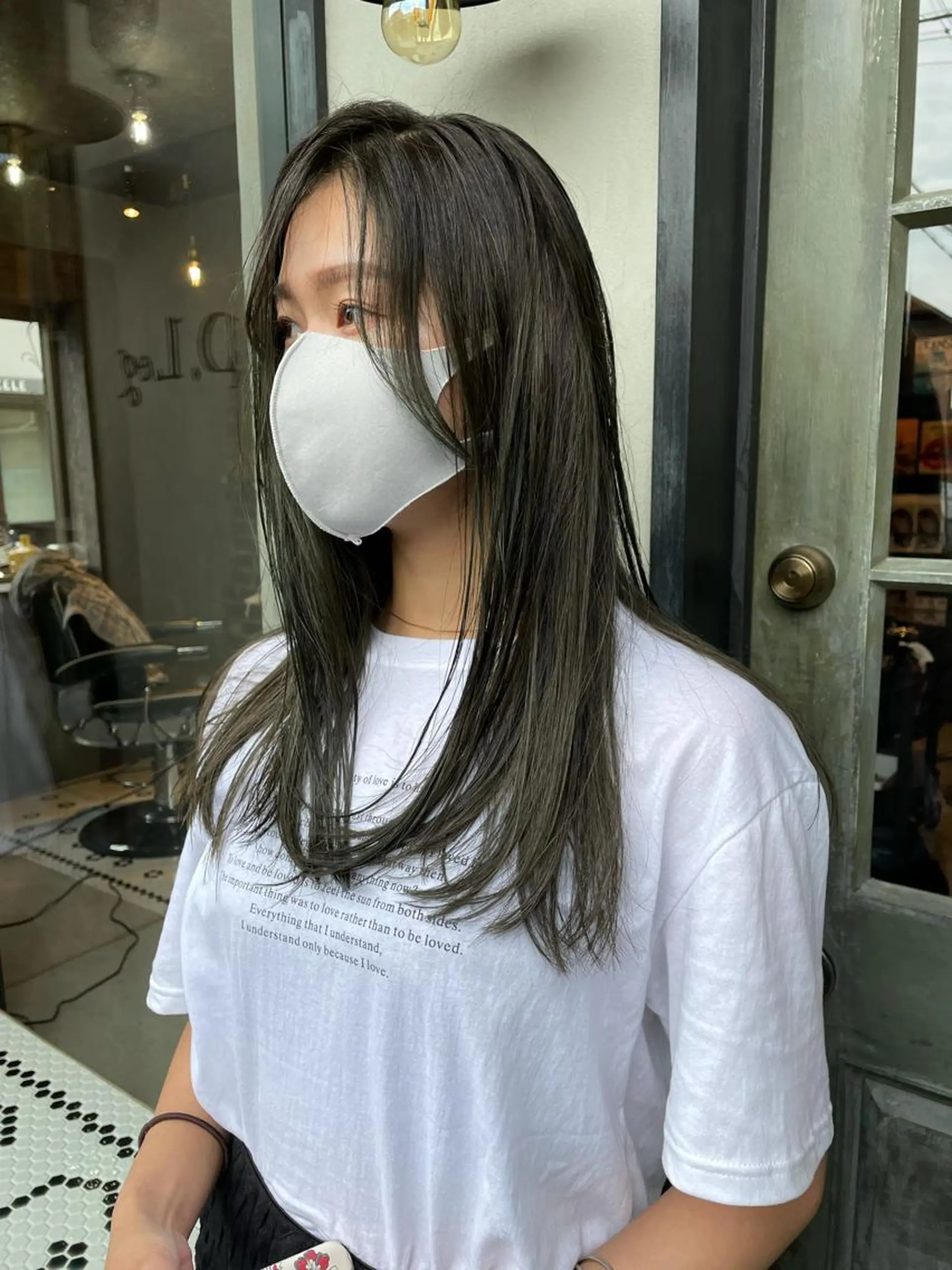 セミロング カラー D.log 大和西大寺店所属・川崎 雅大のヘアスタイル