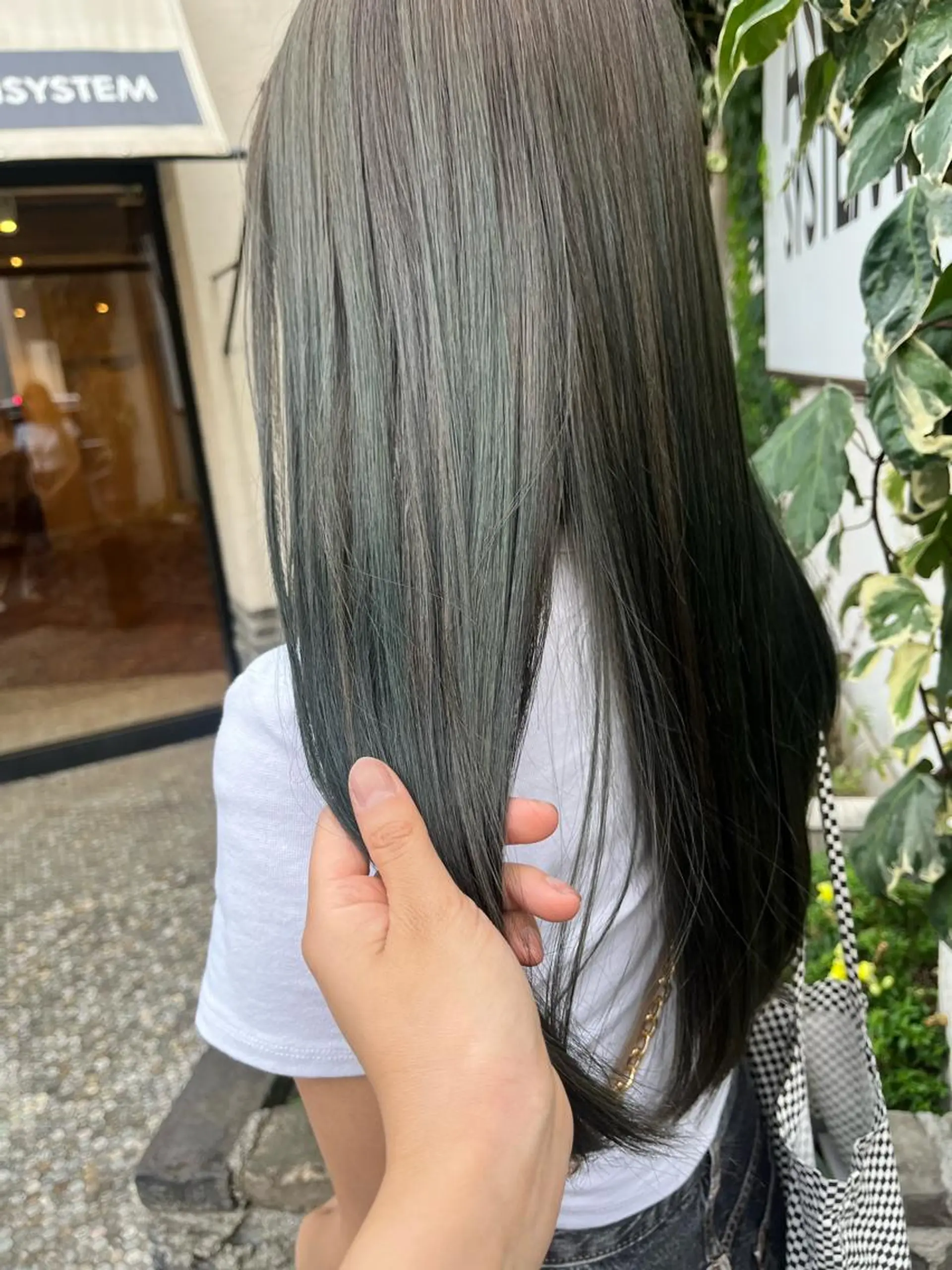 ロング ヘアカラー トリートメント HAIR & MAKE orange所属・mary'sメリー /ニュアンスカラーのヘアスタイル