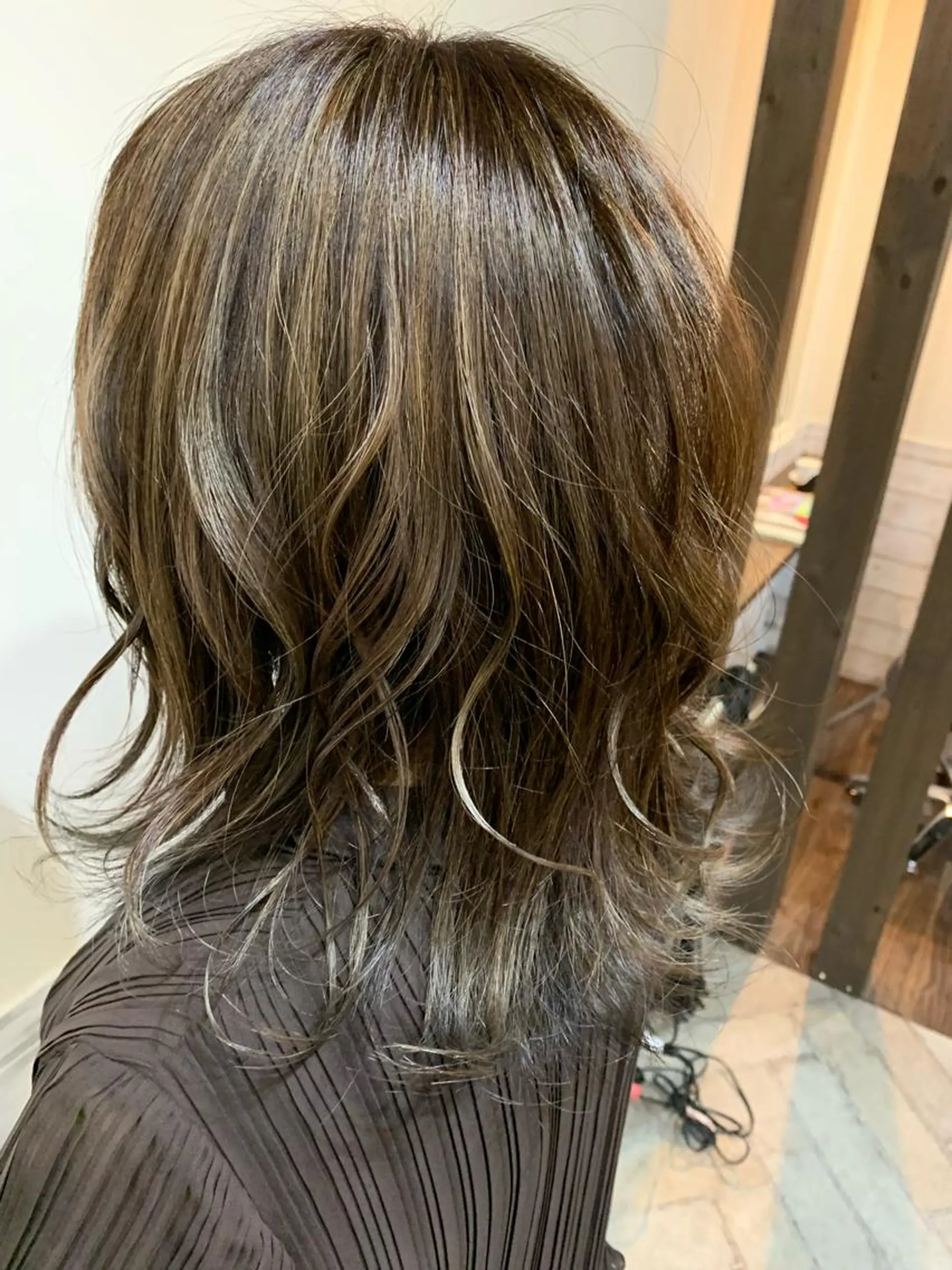 ミディアム カラー 櫛部洸貴/ 髪質改善カラーのヘアスタイル