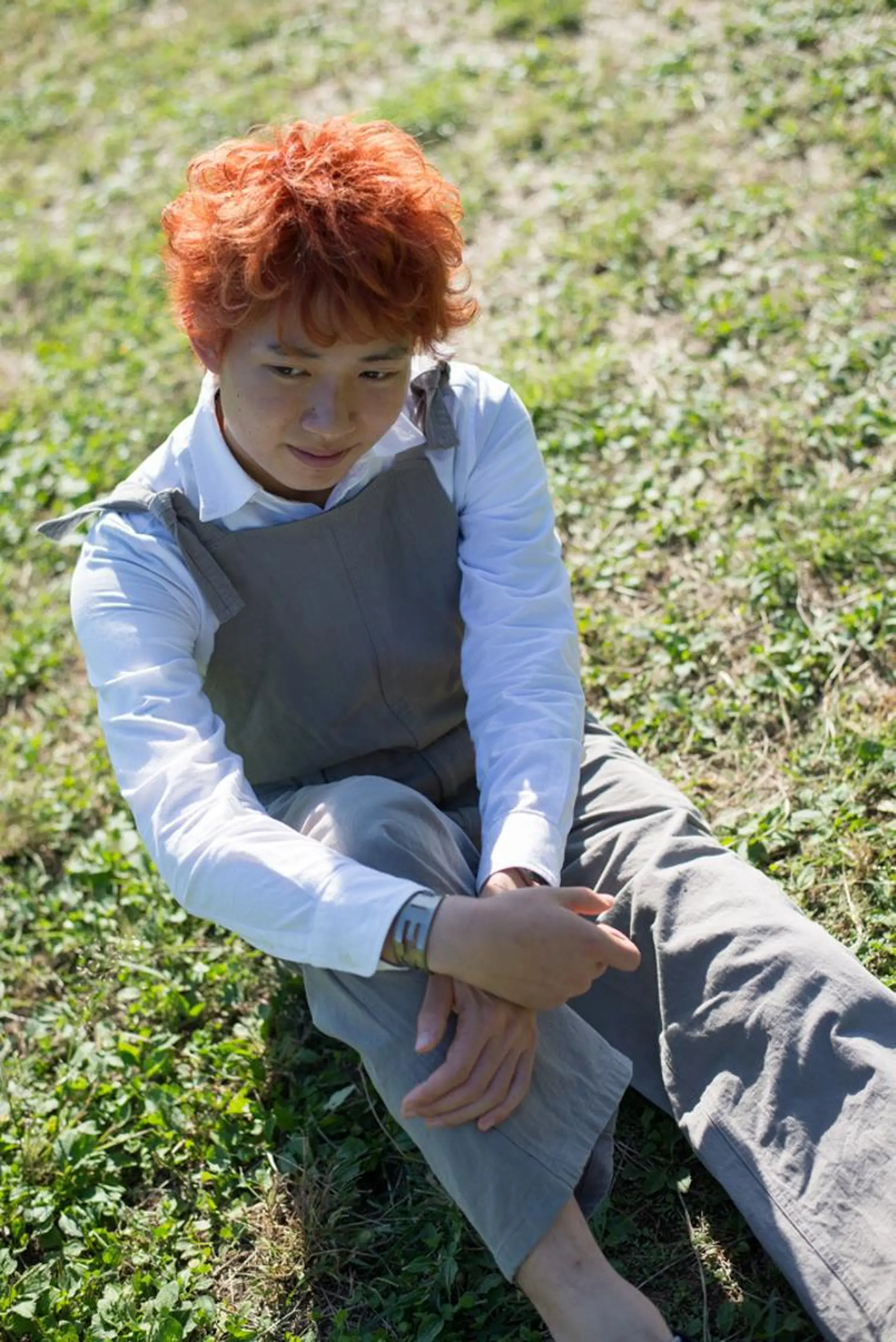 ショート カラー パーマ メンズ 年間1500人担当 代表 南一路のヘアスタイル