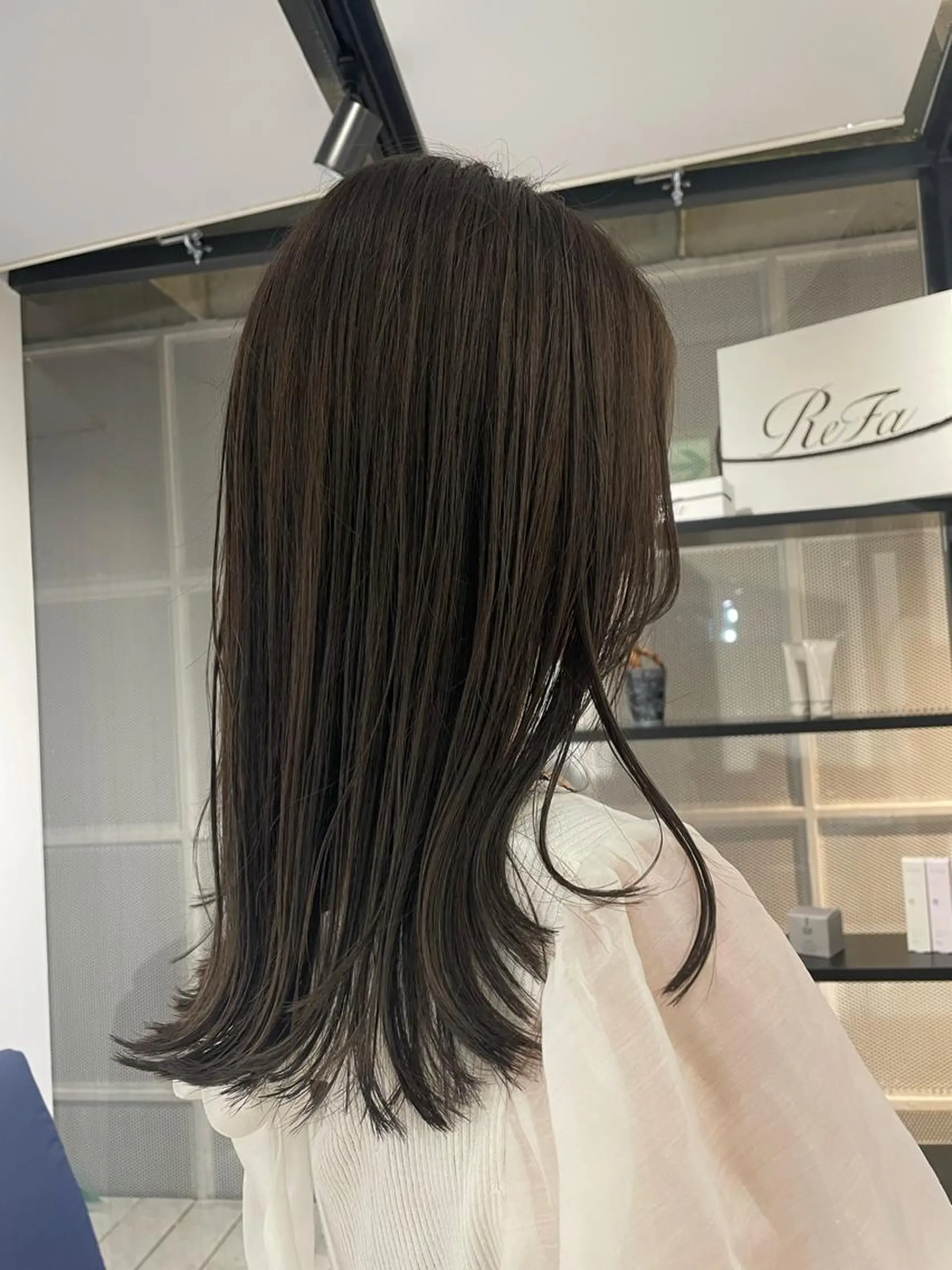 セミロング カラー 透明感ハイトーン ×パーマ/mikuのヘアスタイル