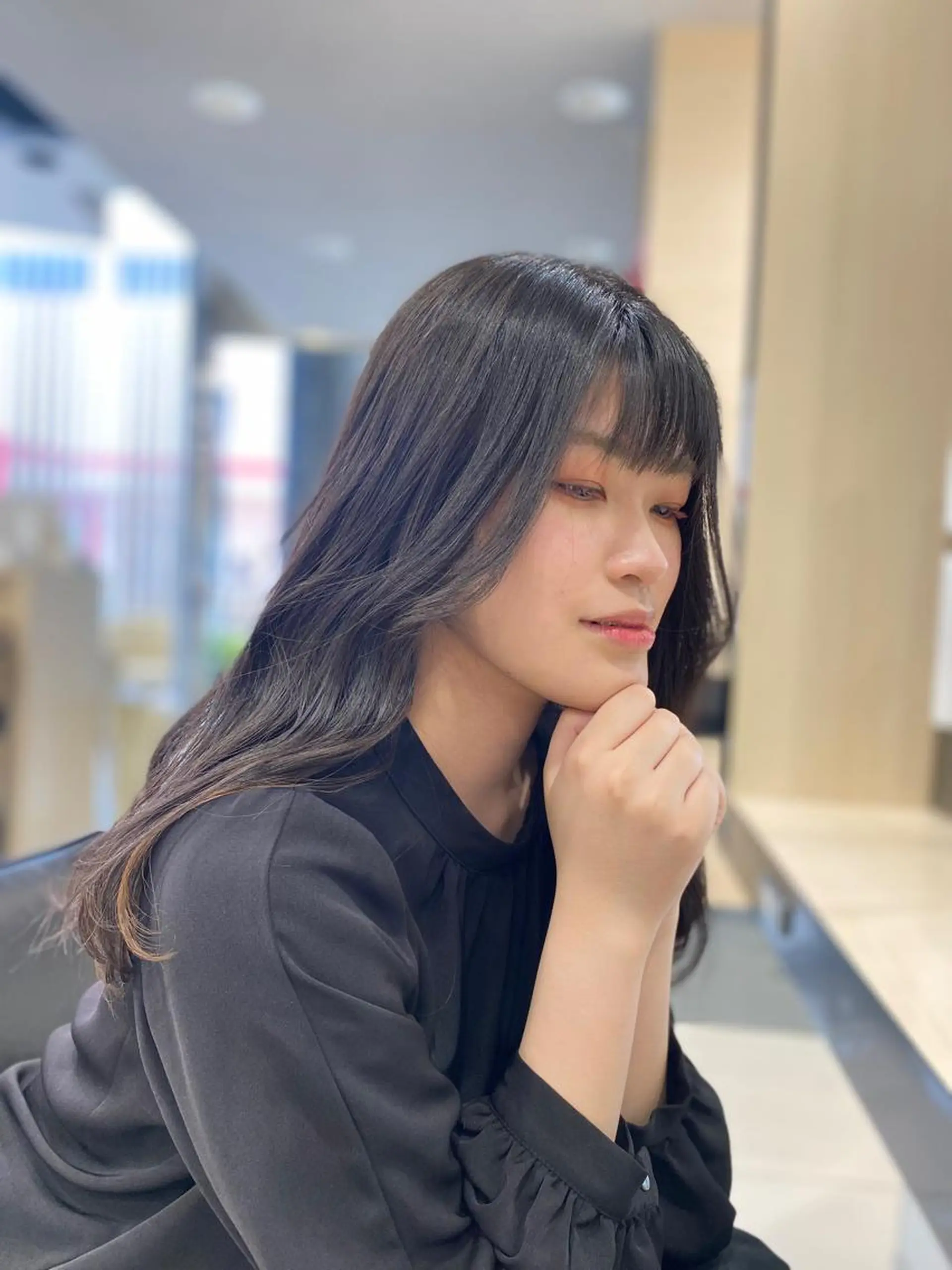 ロング ヘアカラー ‎‪🩰 艶髪ト レンド しおり🔅のヘアスタイル