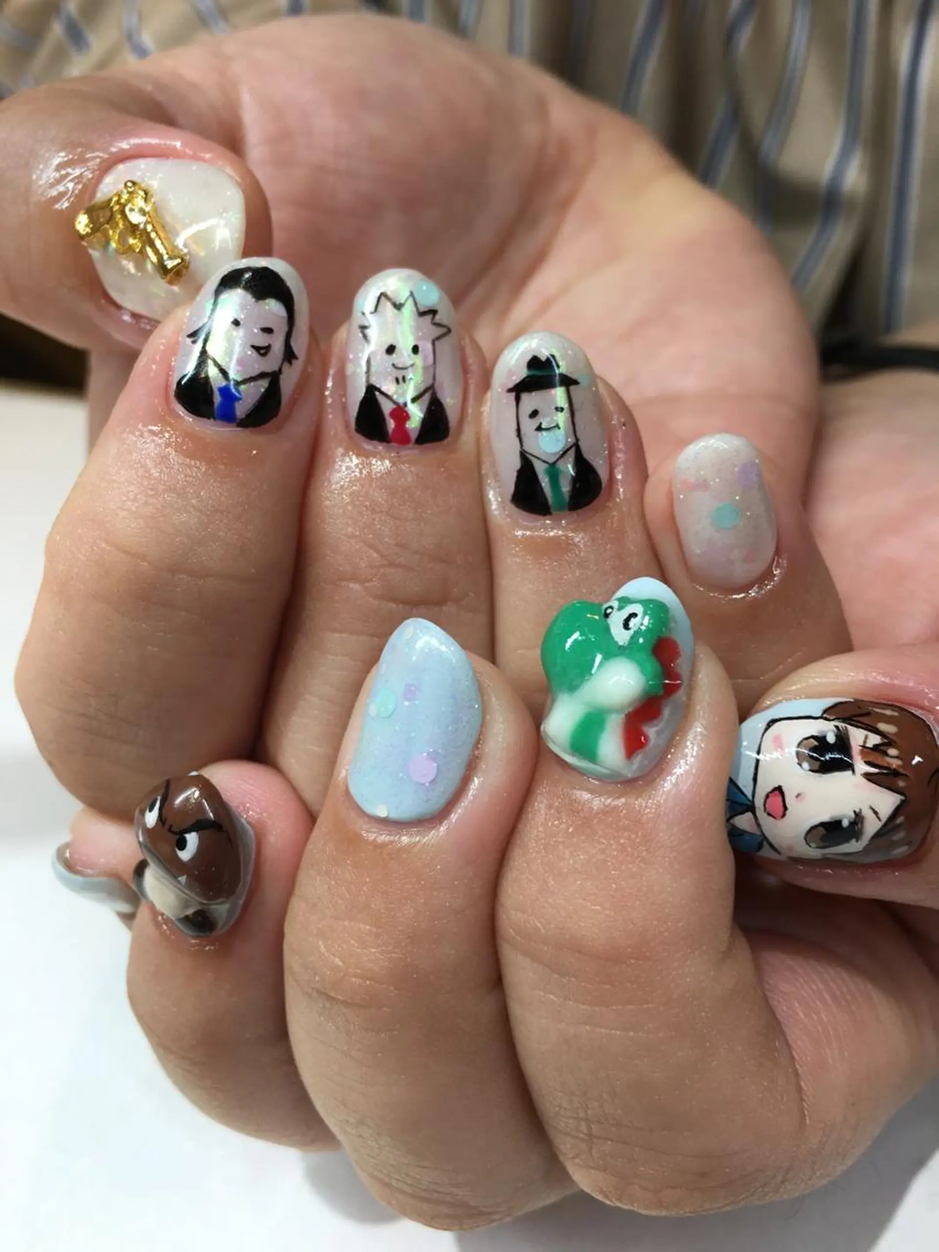 ネイル ハンドネイル glow_ nailのネイルデザイン