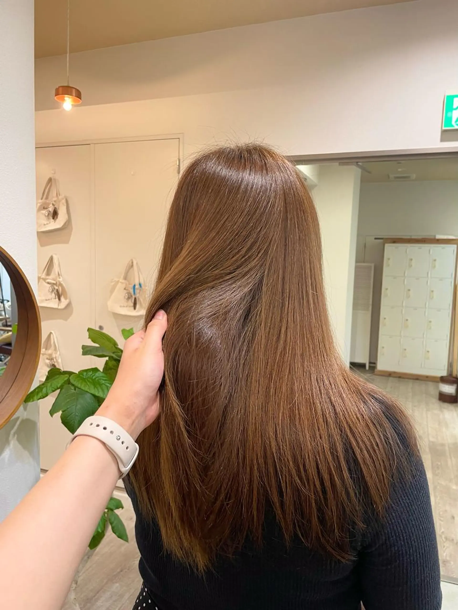 ロング ヘアカラー トリートメント ボブ/ショート おおいえひびきのヘアスタイル