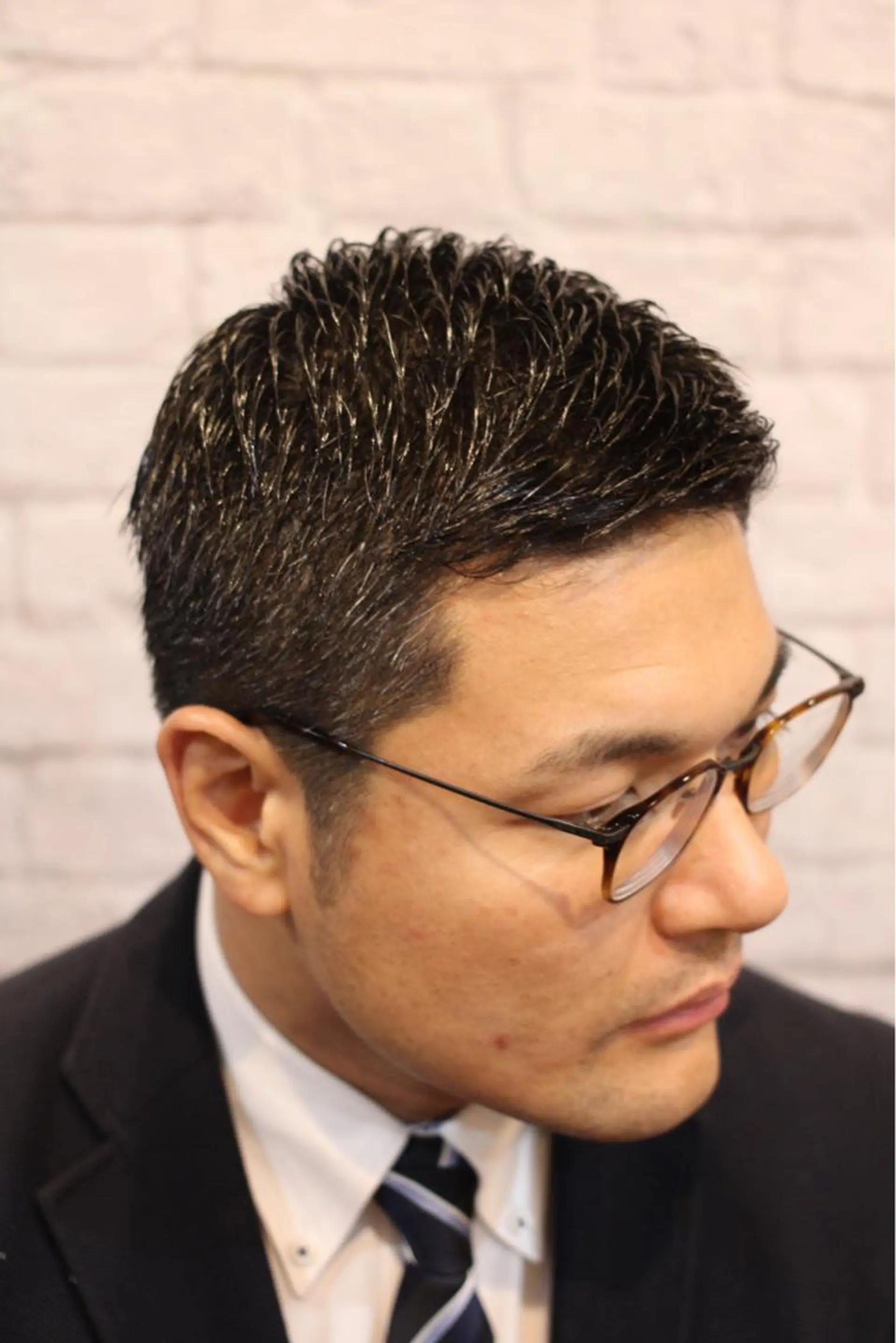 ショート メンズ ビジネス ショートヘア メンズスタイル特化 増田祐二のヘアスタイル