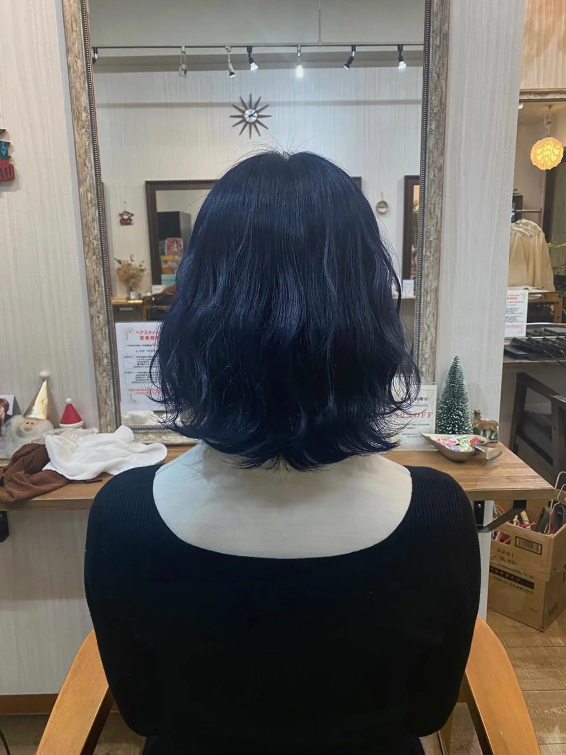 ミディアム ヘアカラー トリートメント 💎縮毛矯正/透明感 カラー💎椎葉みひろのヘアスタイル