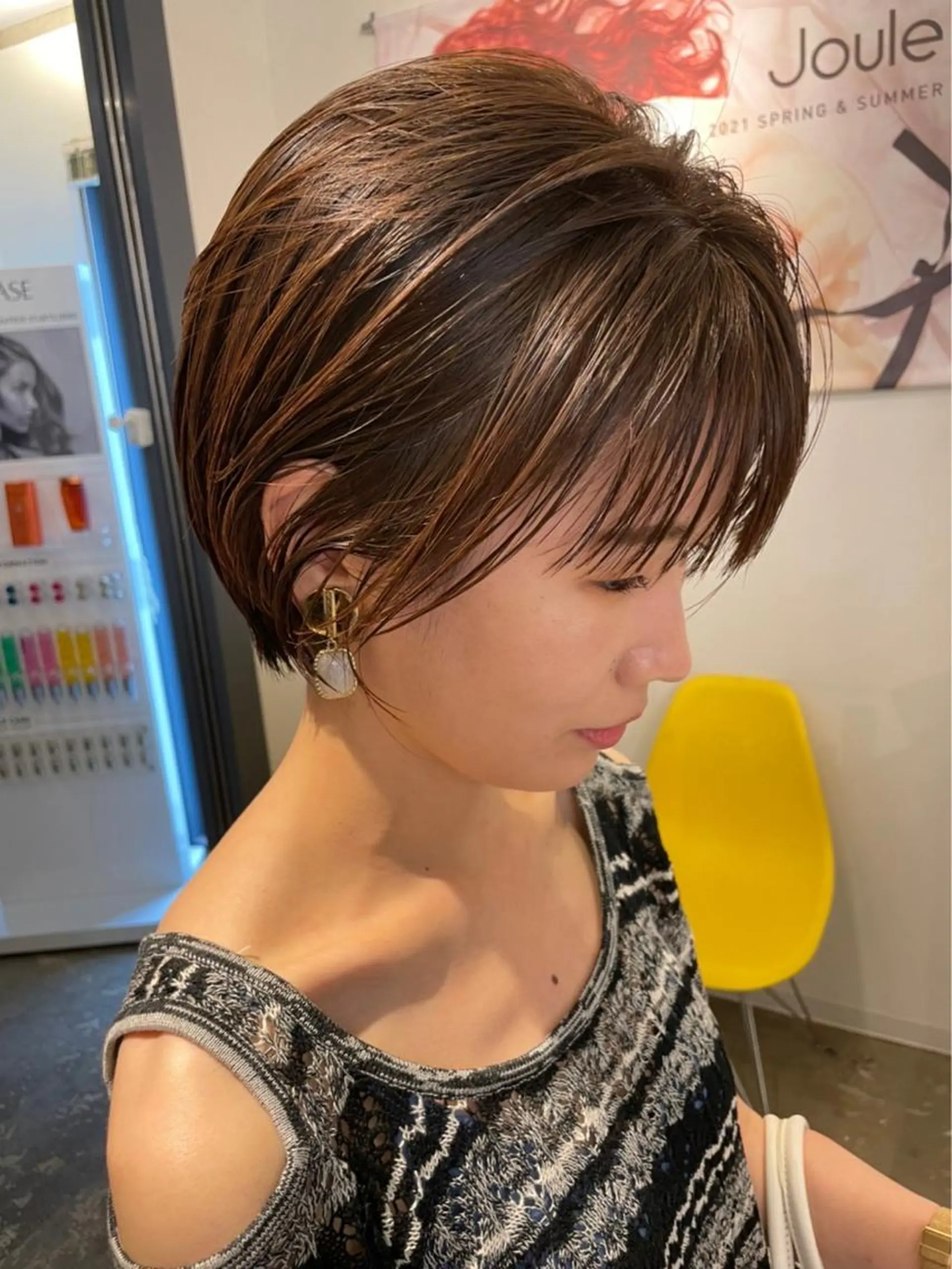 ショート ショートヘア デザインカラー/ 火ノ見🪡のヘアスタイル
