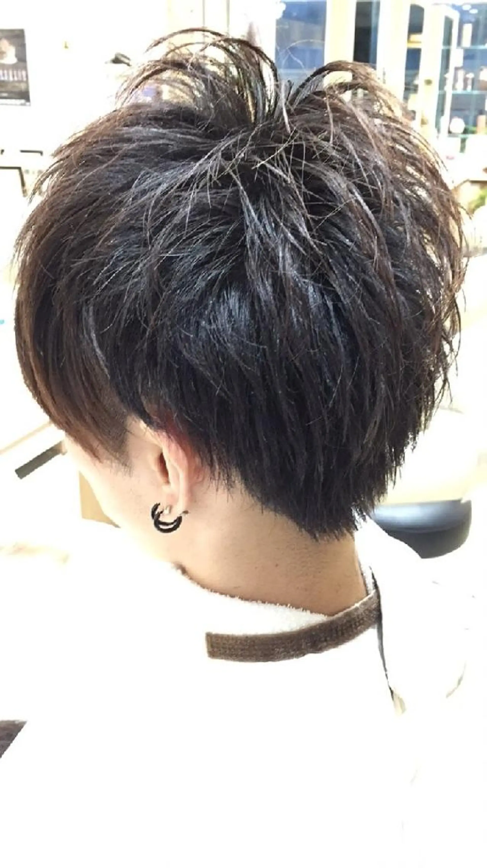 ショート メンズ パーマ 山内 佐江子のヘアスタイル