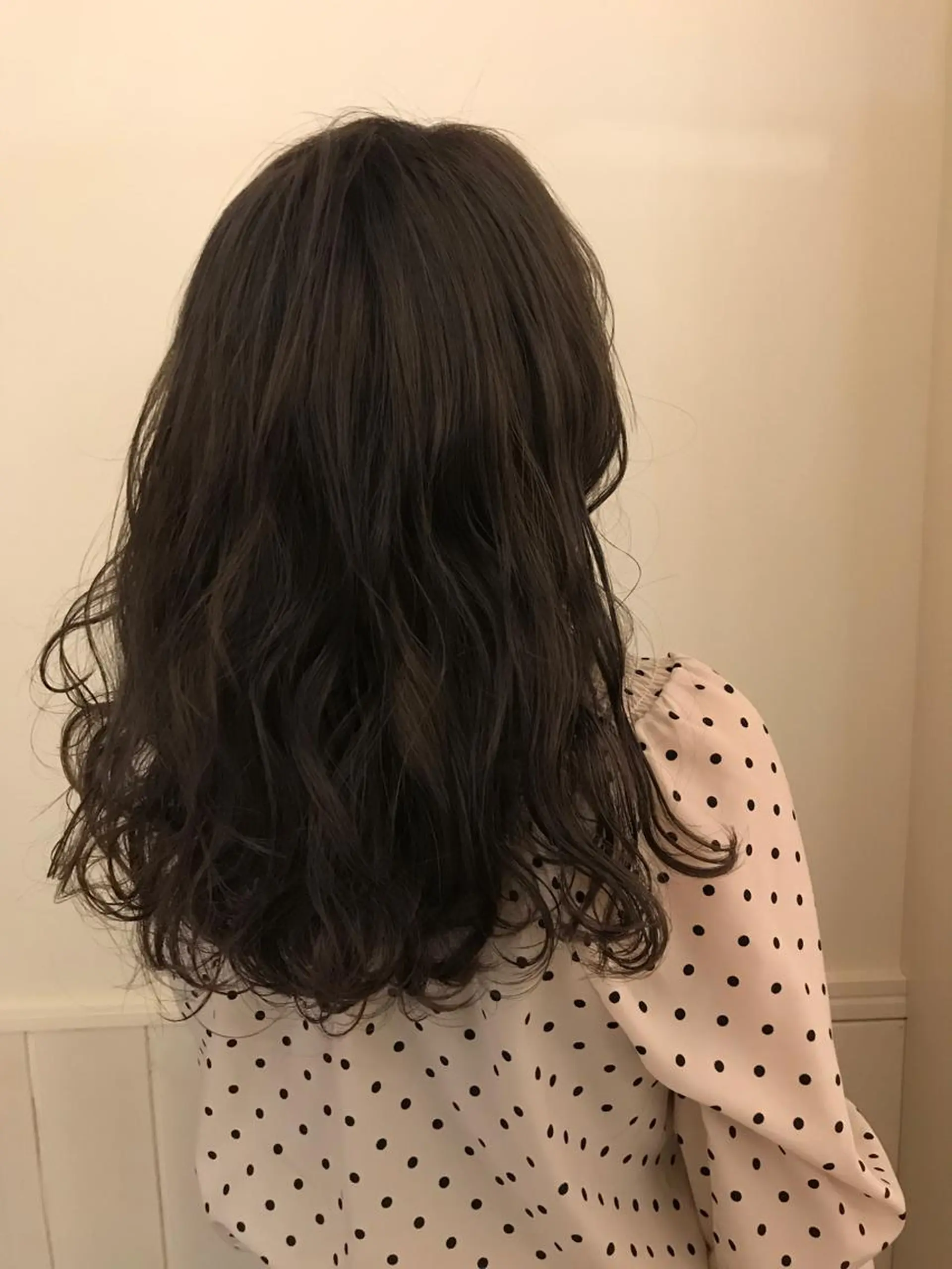 セミロング カラー ブリーチ グレージュ トリートメント カット ヘアカラー パーマ 清水　ちひろ ✄トップスタイリストのヘアスタイル