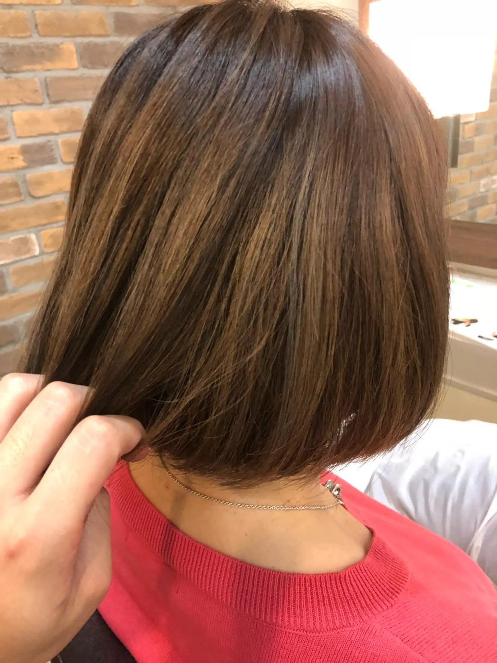 ショート カラー ハイライトカラー ハイライト 似合わせ／代表 髪質改善/山田将大のヘアスタイル