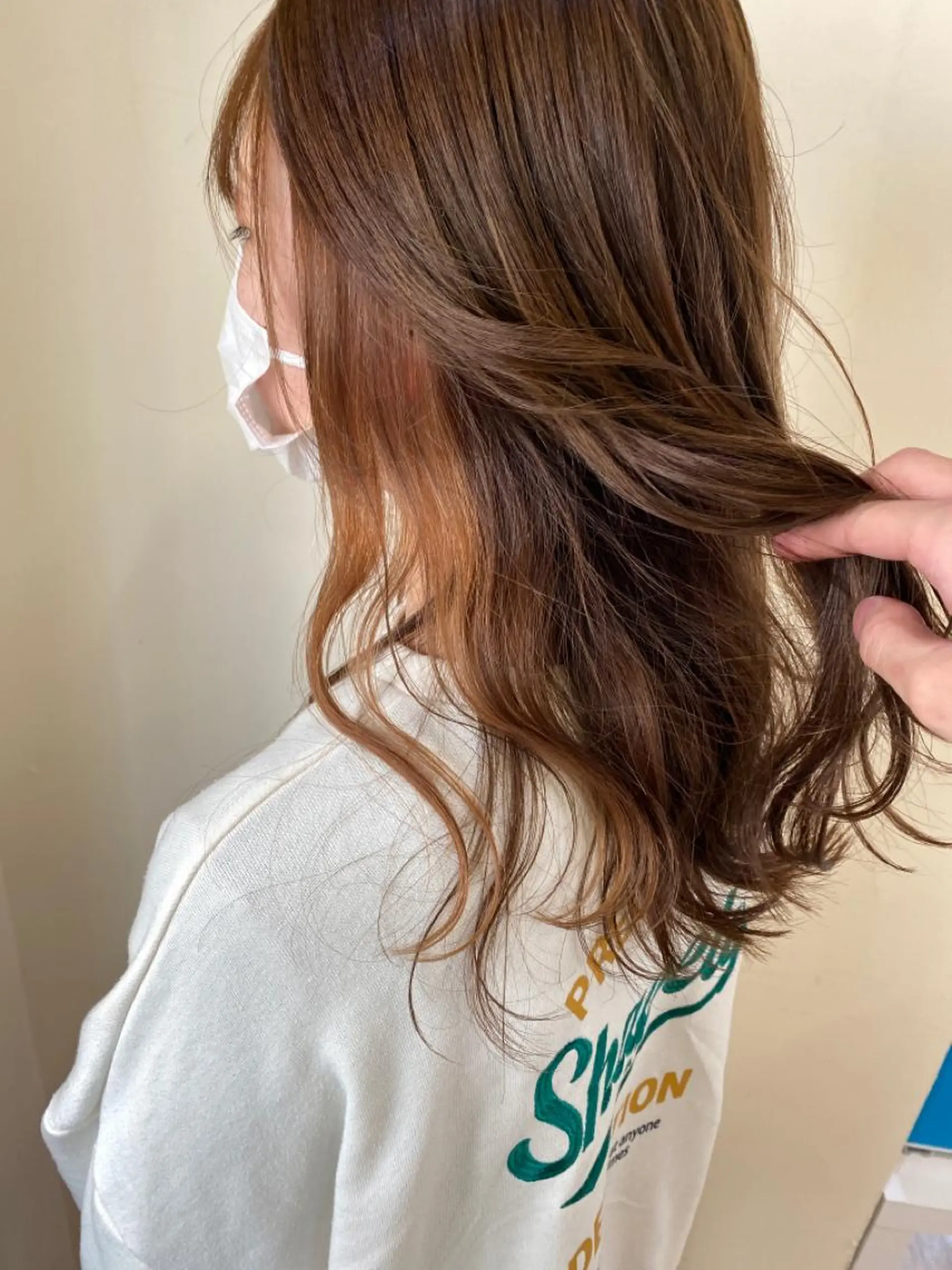 ミディアム カラー ヘアカラー 美髪改善・ブリーチ tadasuke⭐️のヘアスタイル