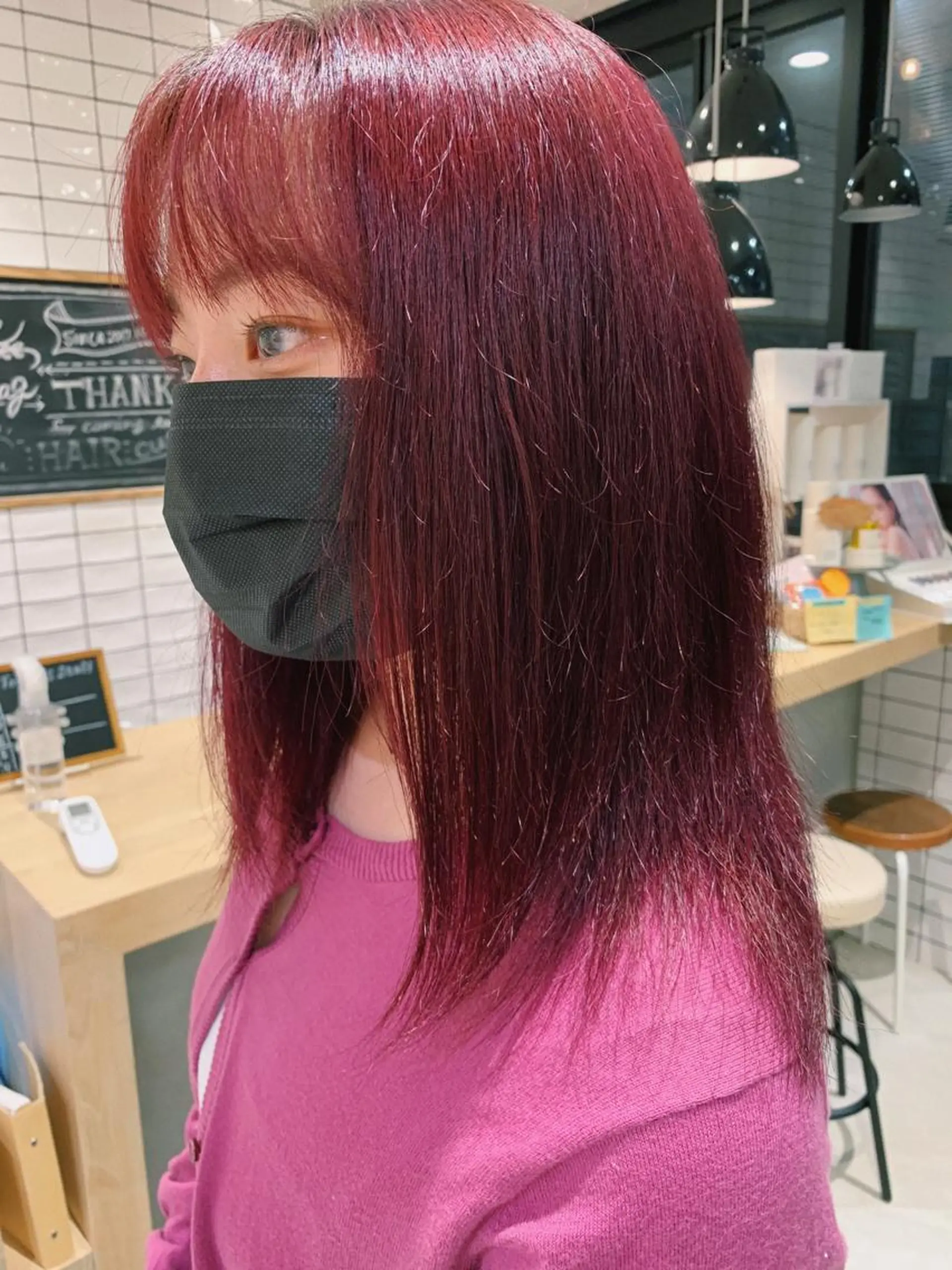 ロング カット トリートメント haru/レイヤー/ ウルフのヘアスタイル