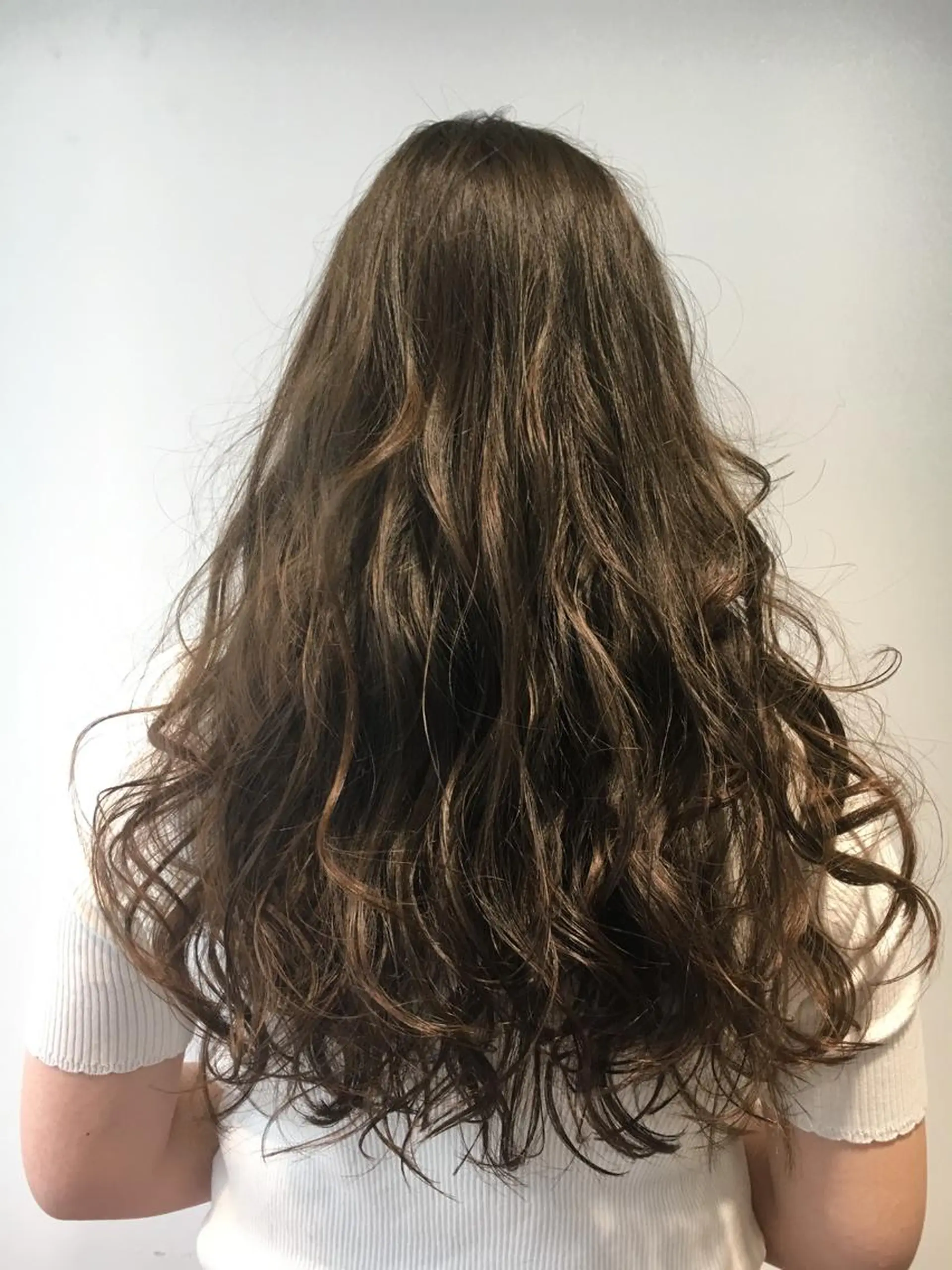 ロング カラー ブルーカラー イルミナカラー ミント カット ヘアカラー トリートメント 髪質改善ULTOWA ✨松井　美幸のヘアスタイル
