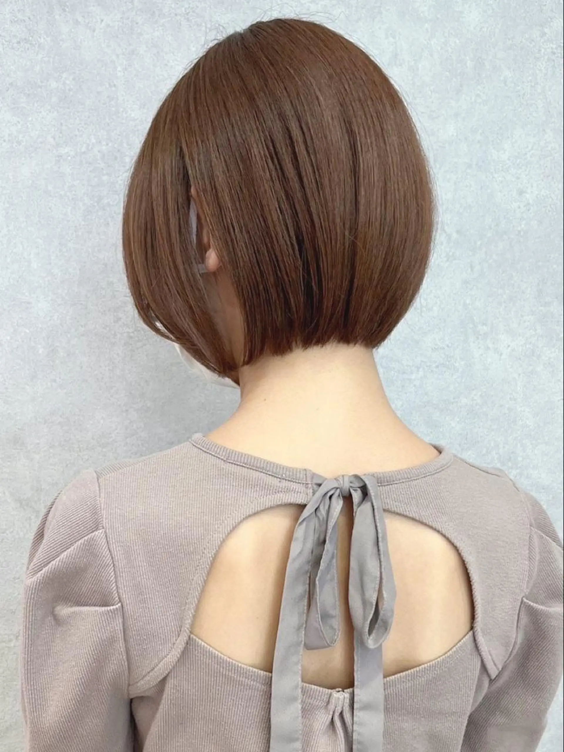 ショート R'eel所属・縮毛矯正／髪質改善 ／銀座　鶴田陸斗のヘアスタイル