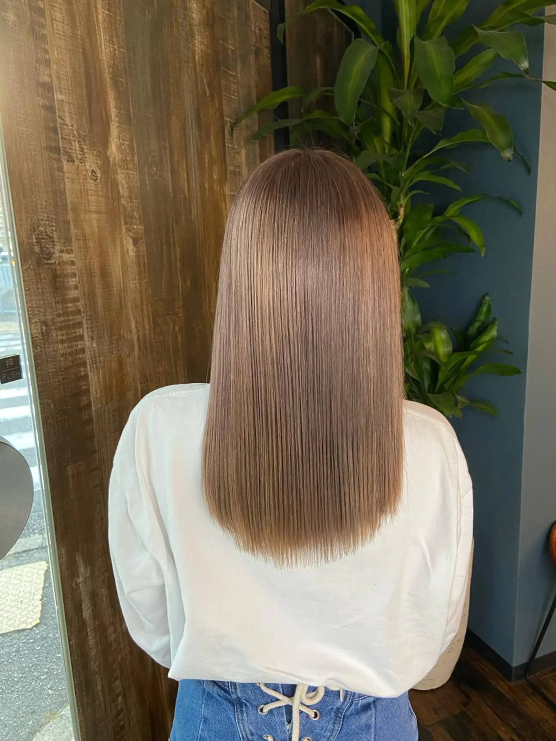 ロング トリートメント カット ヘアカラー トリートメント ユアーズヘアーセカンド所属・広島No.1美髪矯正 髪質改善/河村総一郎のヘアスタイル