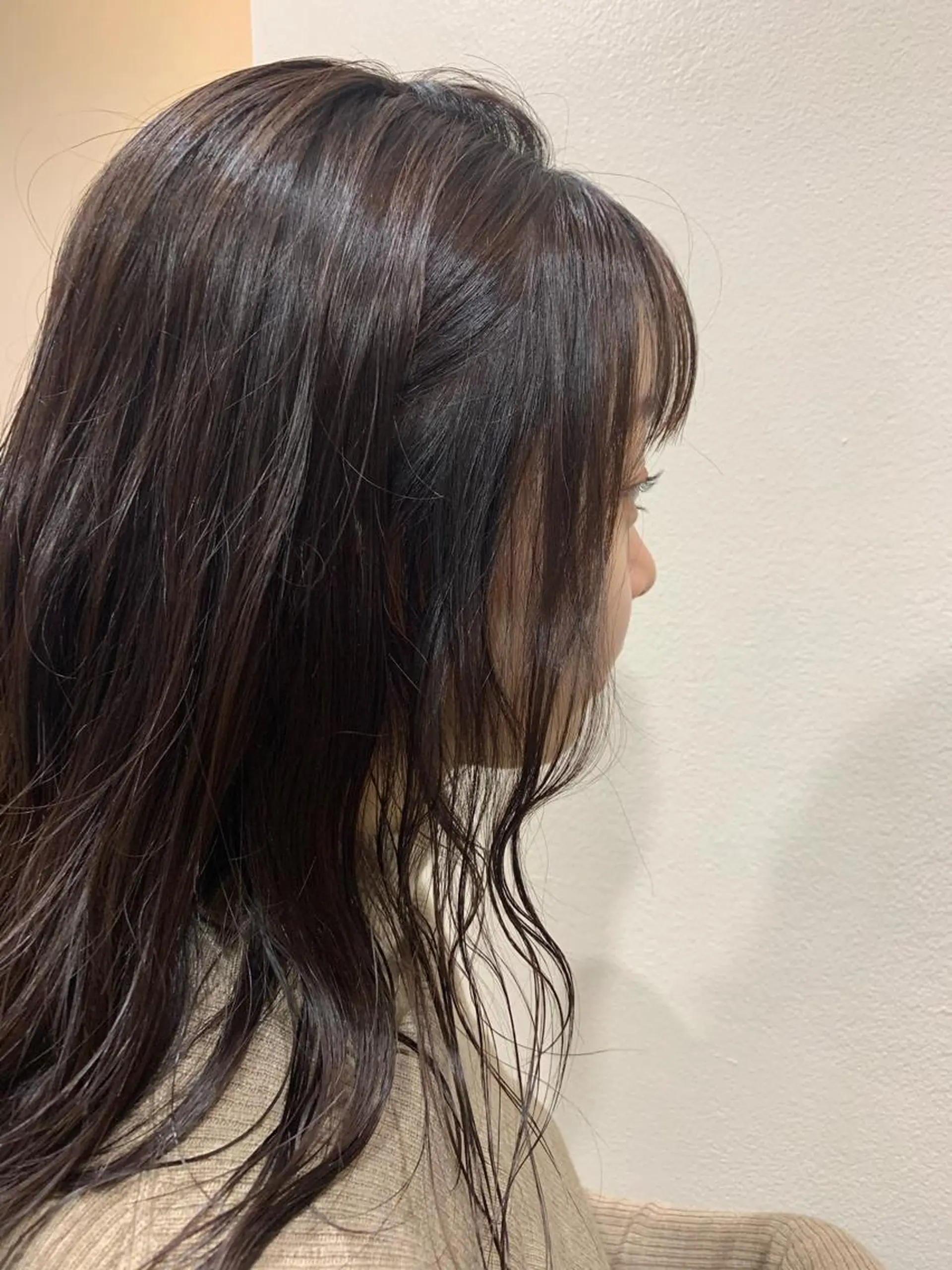 ロング ヘアカラー トリートメント ヘッドスパ ヘアセット 山口 竣也のヘアスタイル