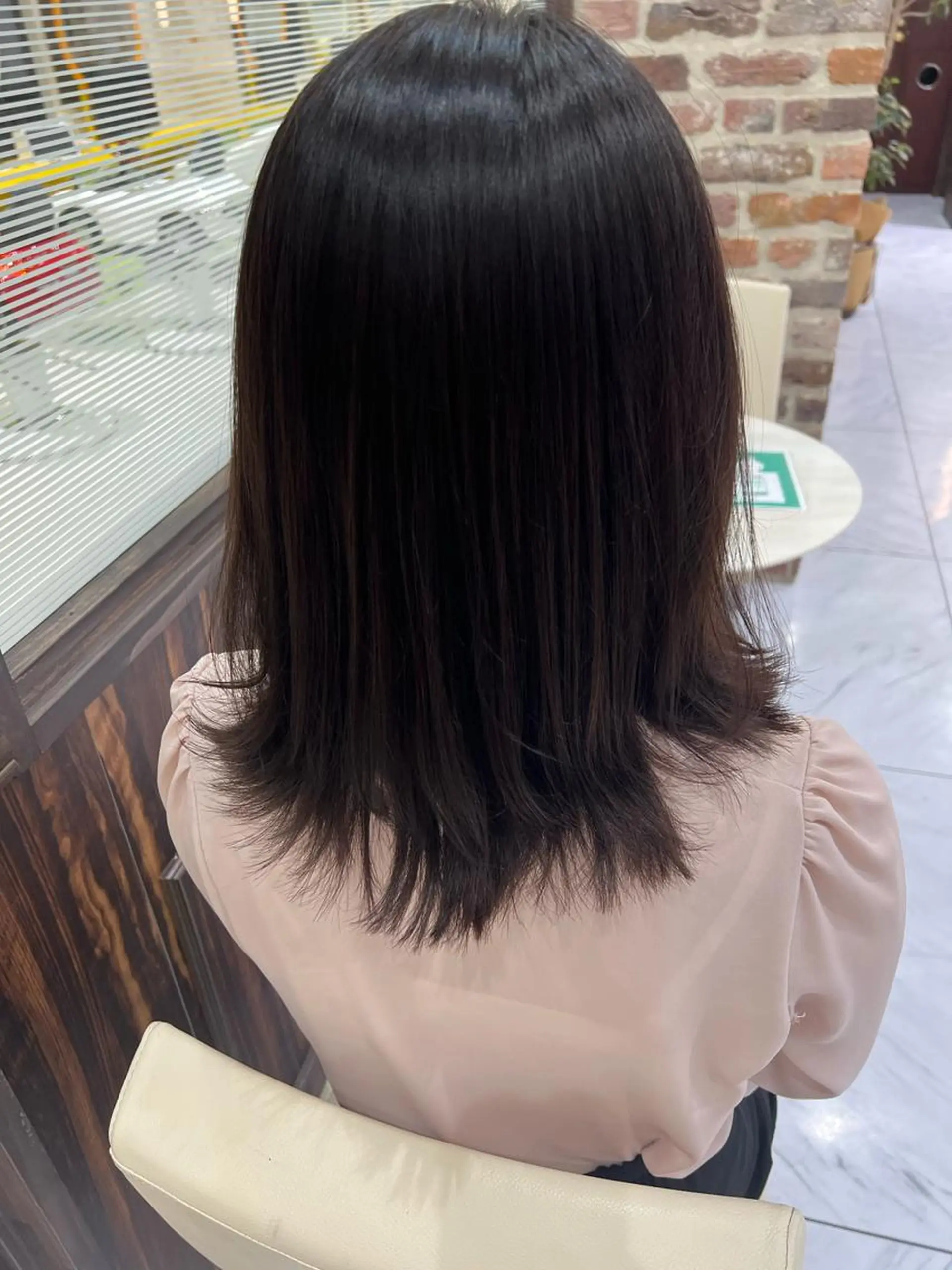 ミディアム あんどう ゆうかのヘアスタイル