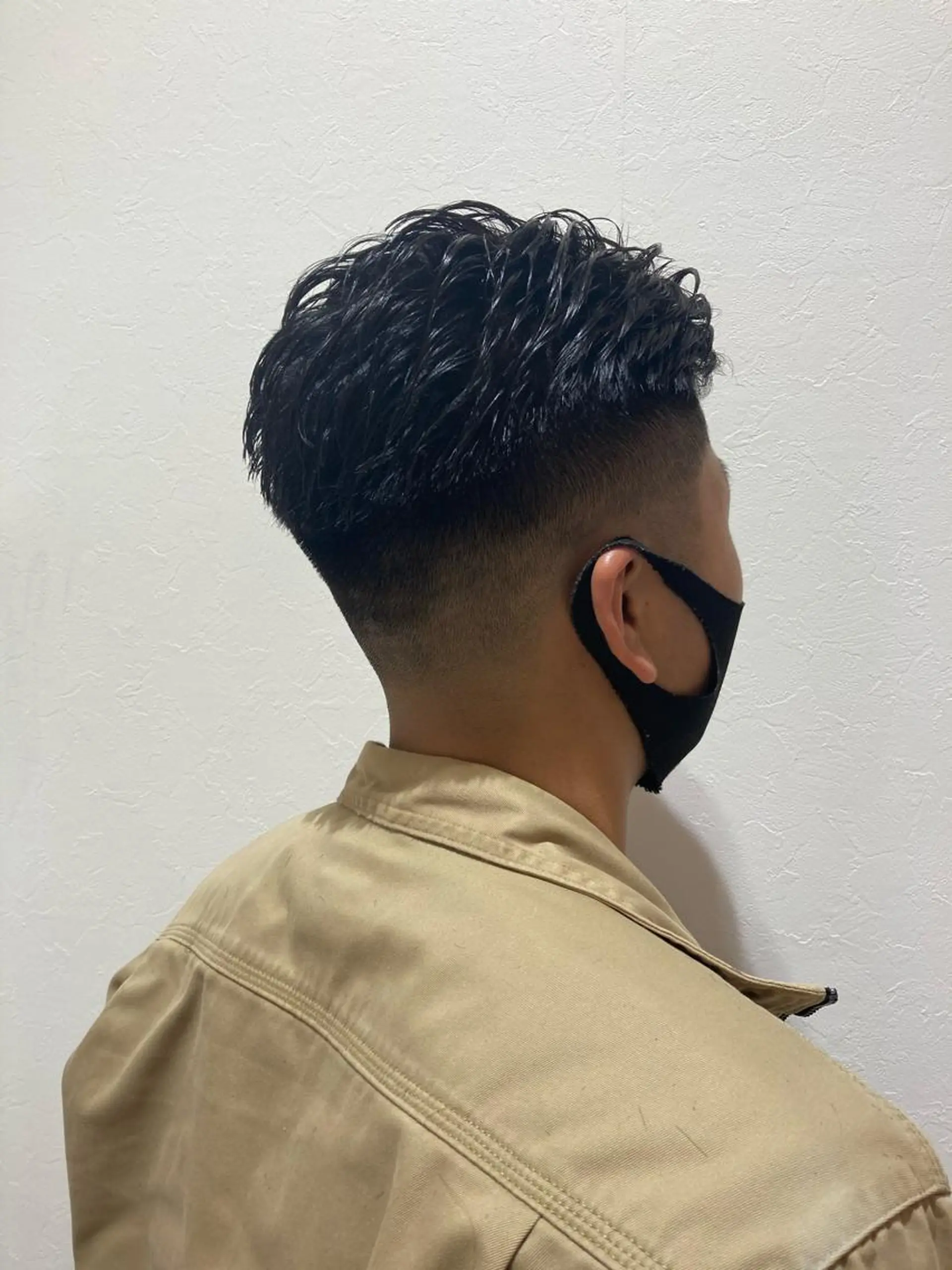 メンズ フェードカット ヘアカラー hair salon A 【エース】所属・🫧高鹿汰一髪質改善 /白髪ぼかし🫧のヘアスタイル