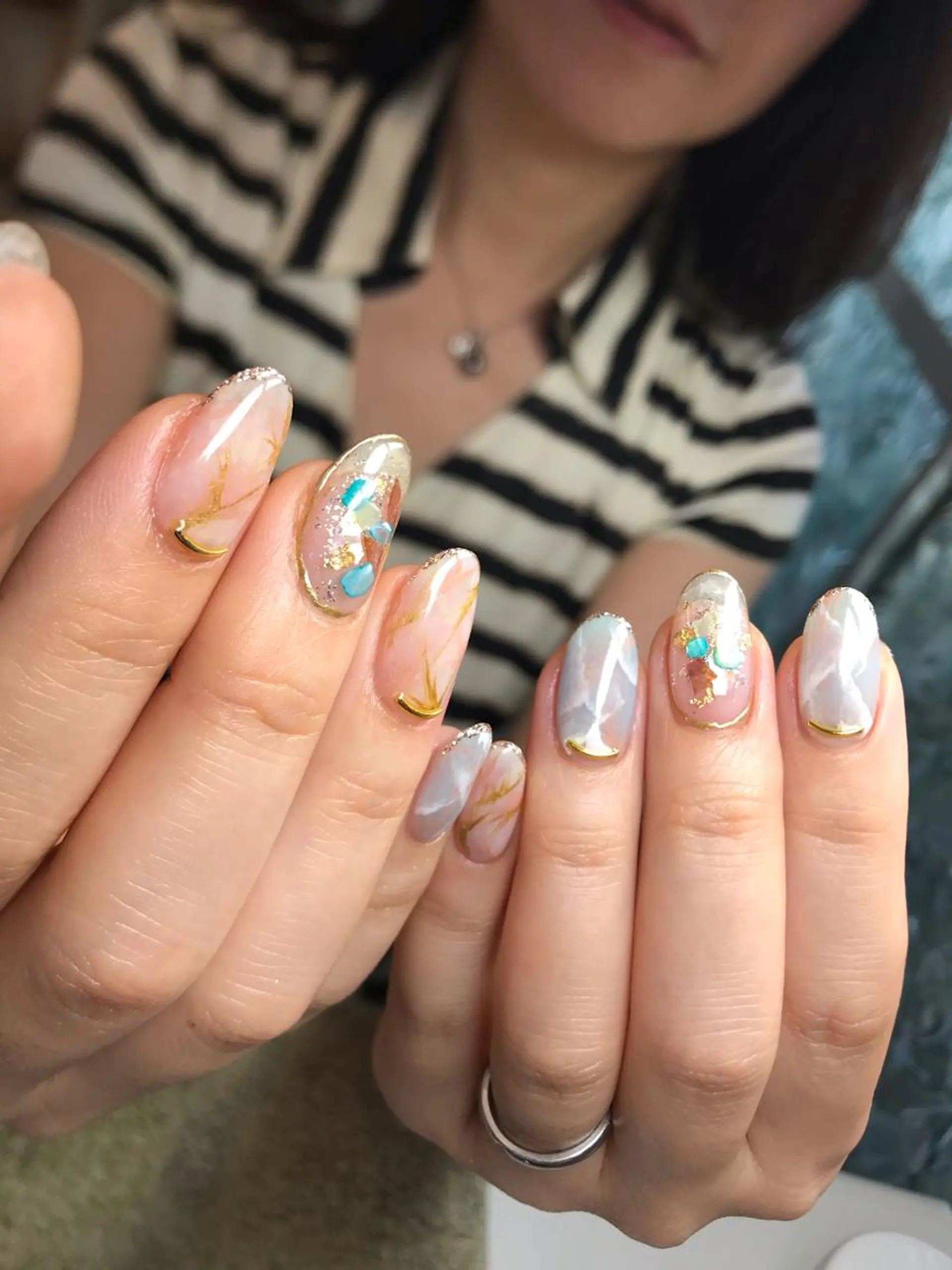 ネイル ハンドネイル nail salon ily 武蔵新城のネイルデザイン