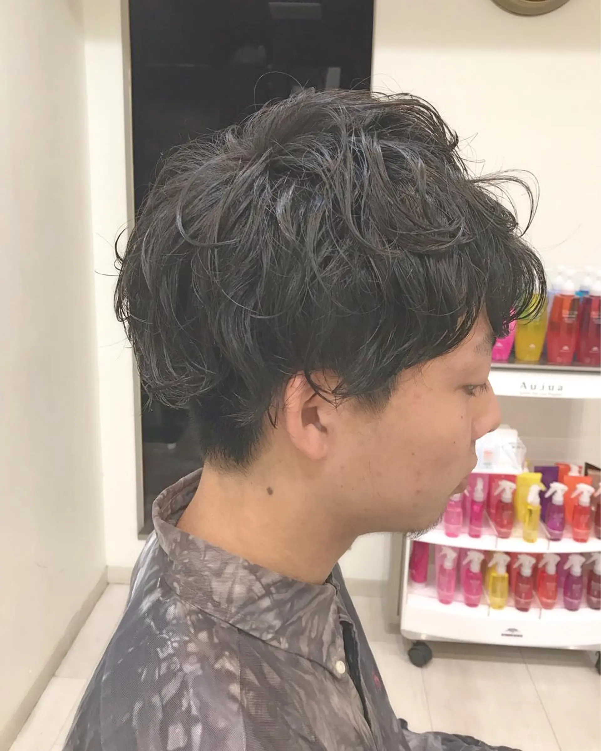 パーマ メンズ メンズパーマ ALVAREZ BARBER SHOP所属・takebuchi harukaのヘアスタイル